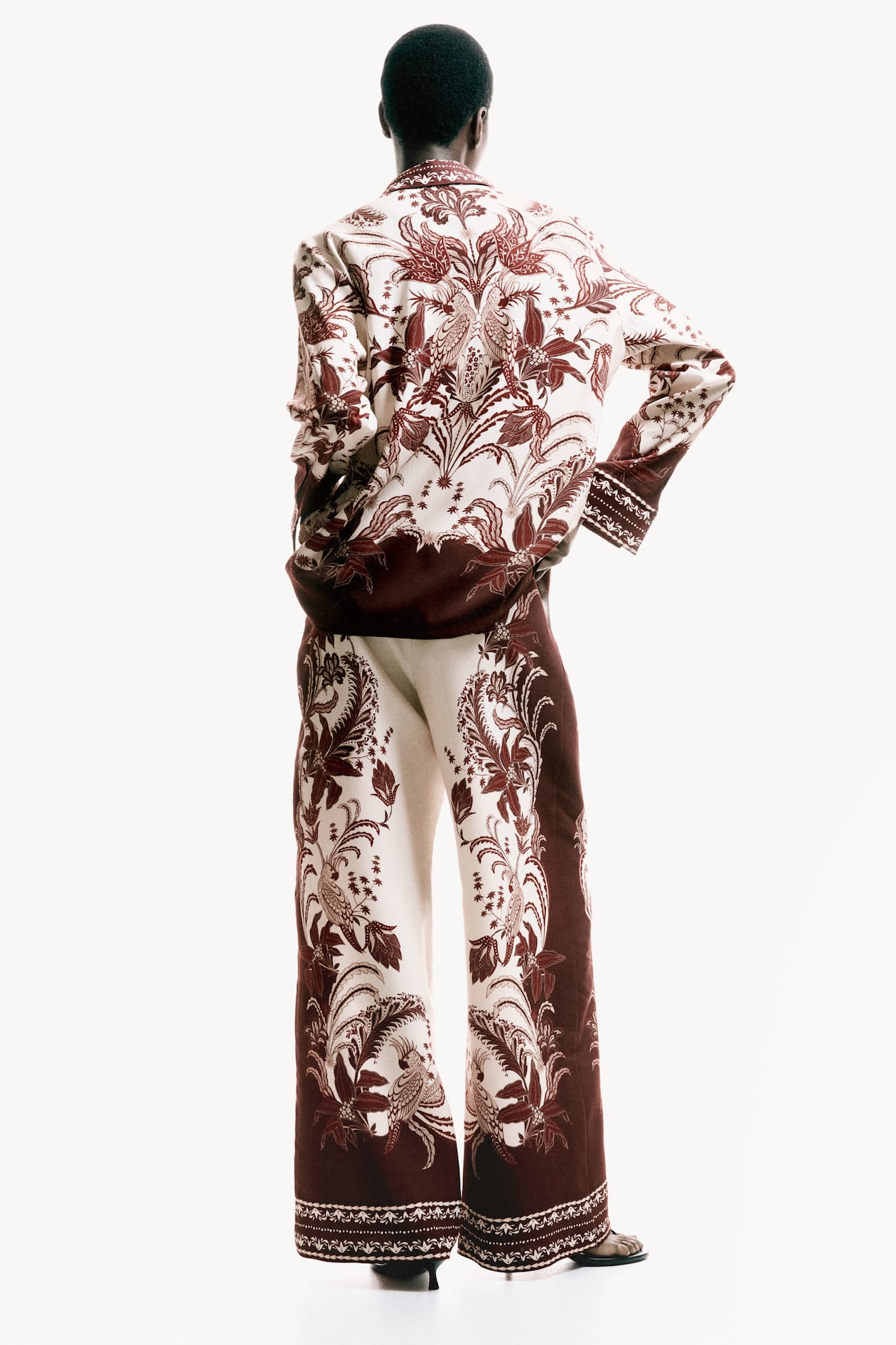 Printed Pull-On Pants - image 3