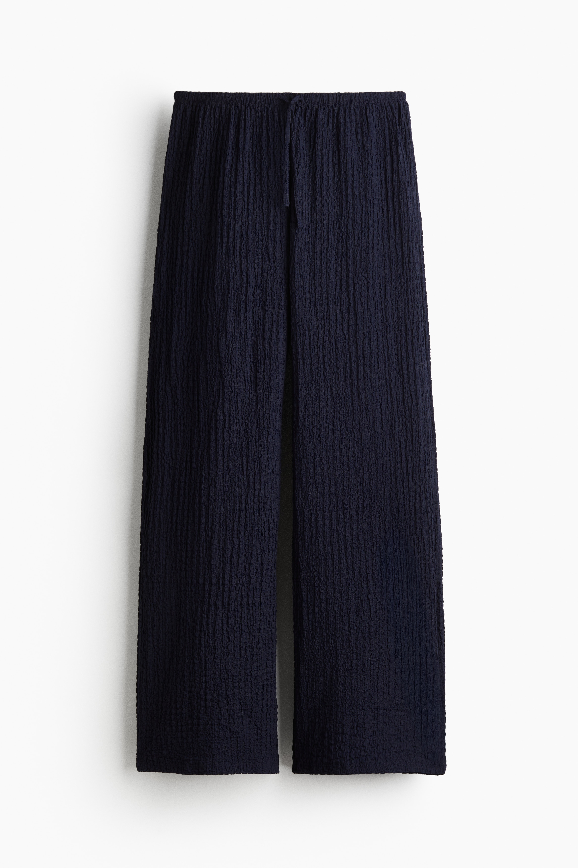 Crinkled Drawstring Pants