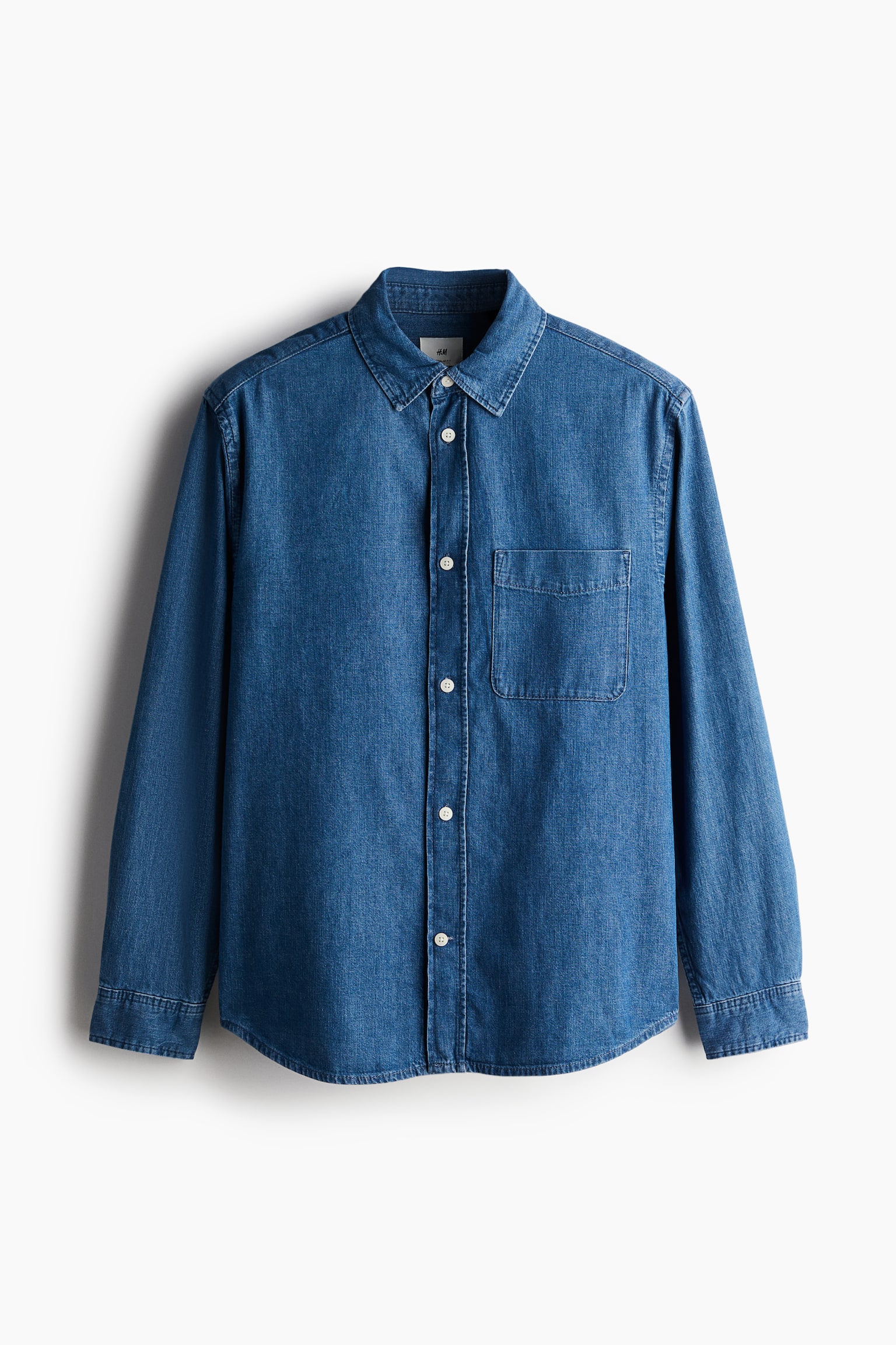 Regular Fit Denim shirt - Blue/Black - 2