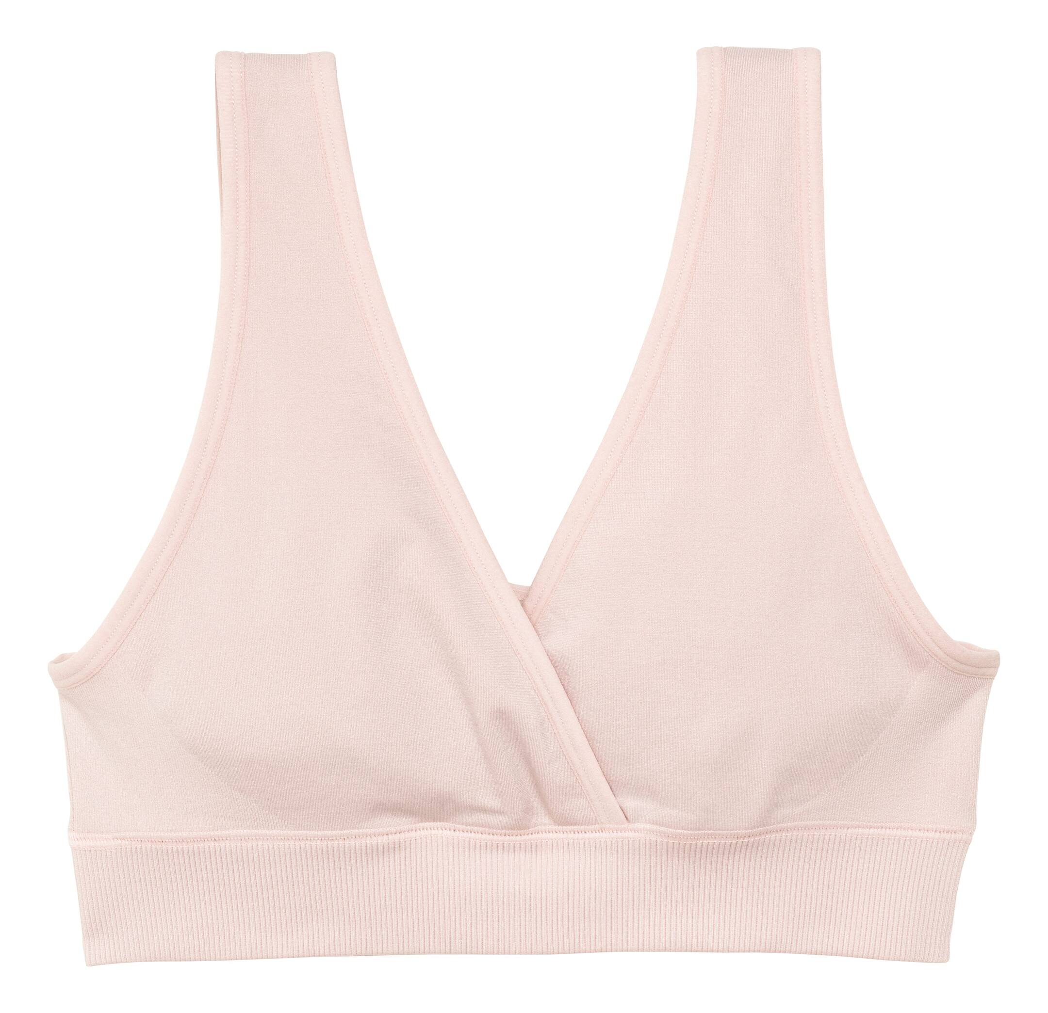 Visa större bild: MAMA 2-pack amningsbh - Vit/Puderrosa - DAM | H&M SE 2