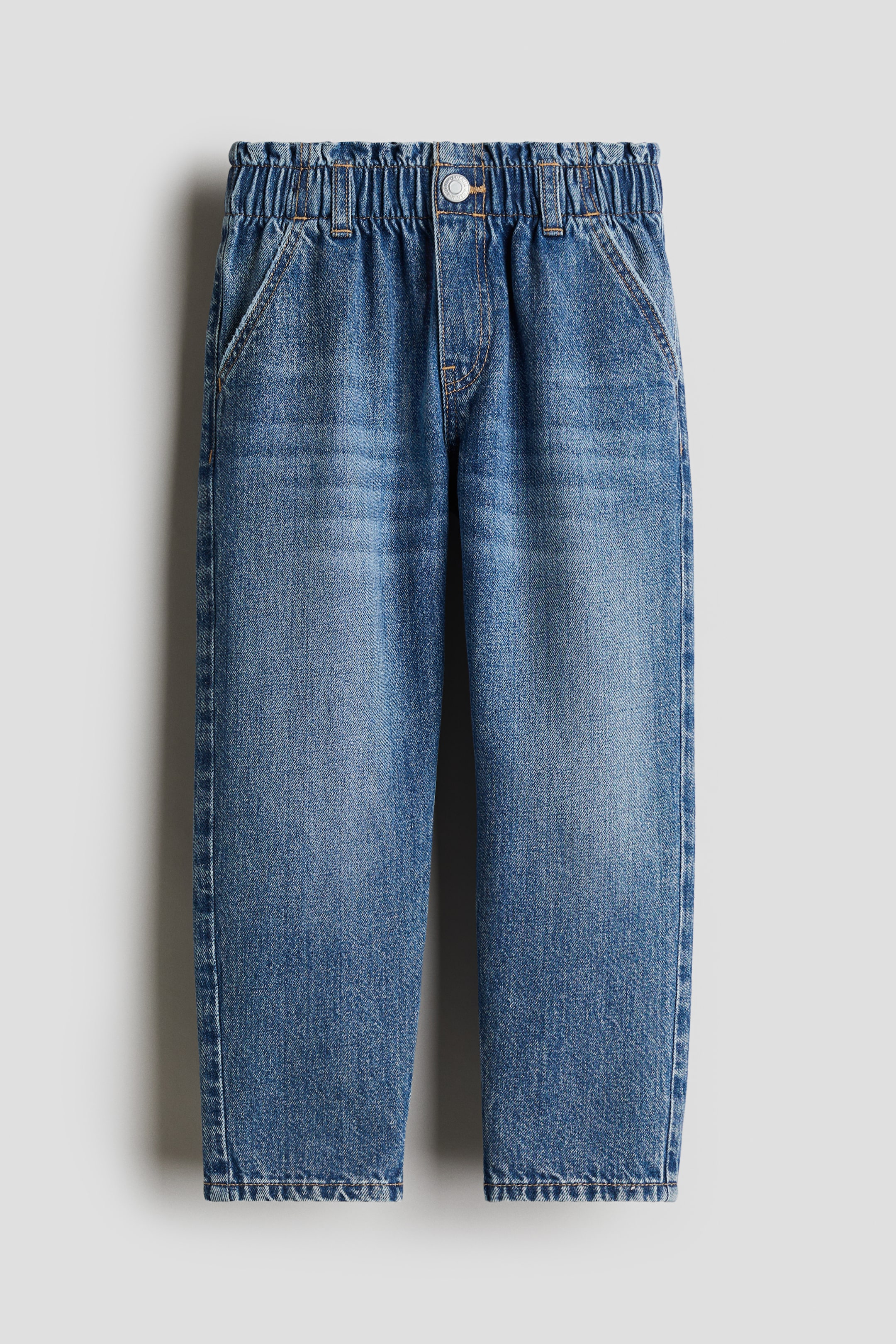 Loose-Fit Tapered Jeans