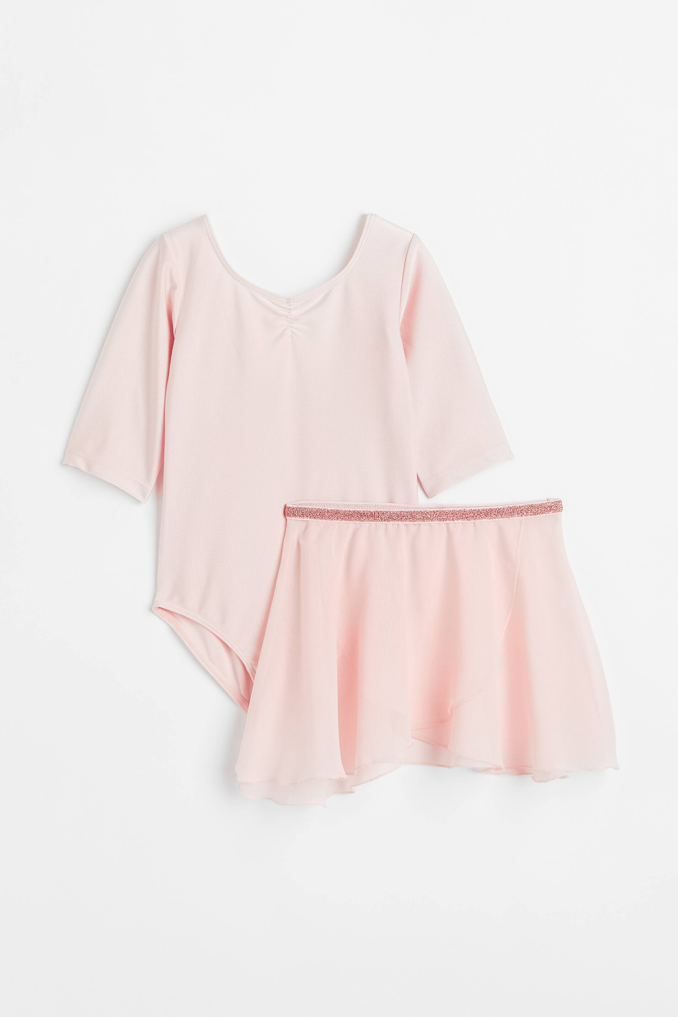 View larger image: Two-piece dance costume - Light pink - Kids | H&M 1