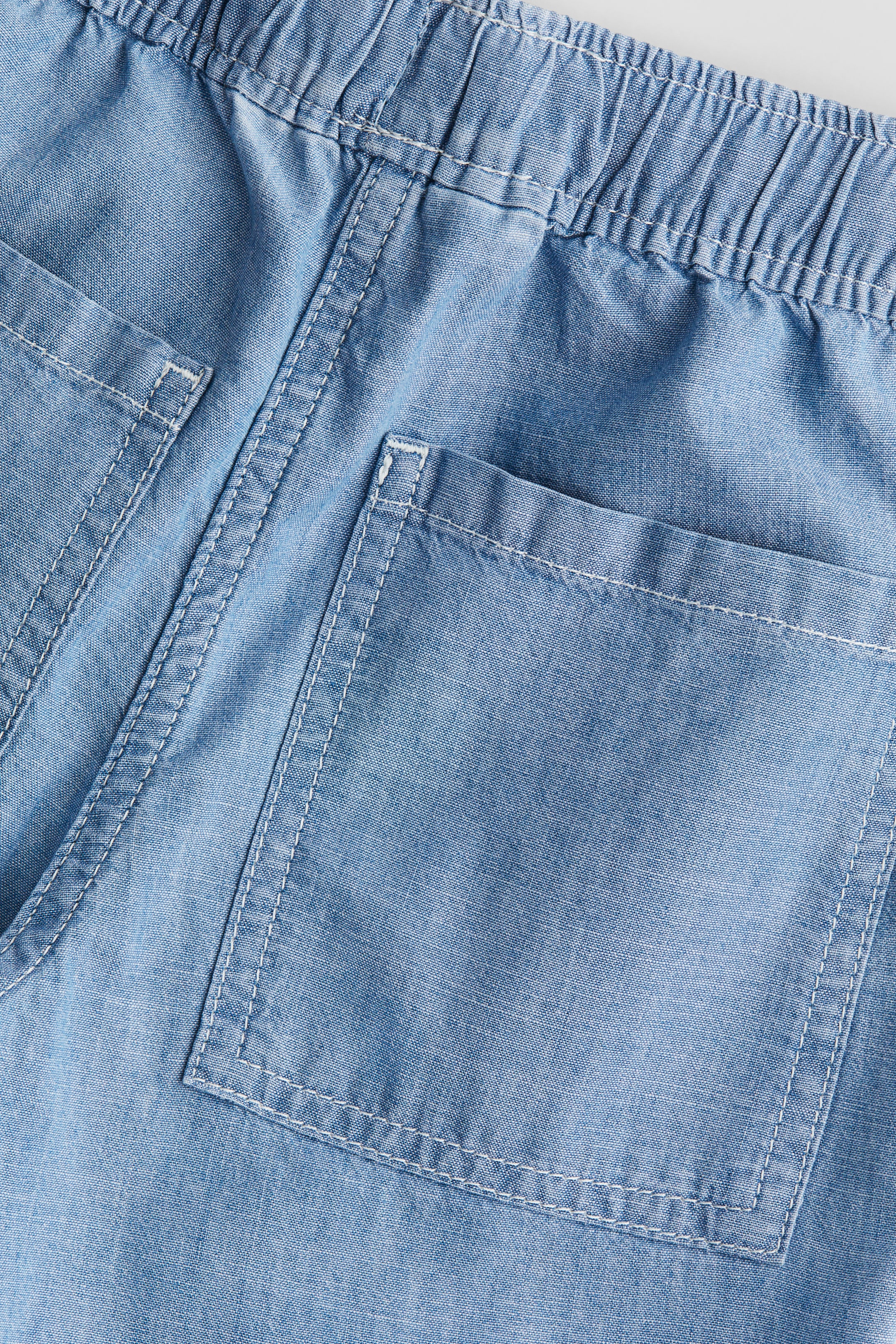 Xem ảnh lớn hơn: Quần short cotton denim - Màu xanh dương nhạt - Kids | H&M VN 2