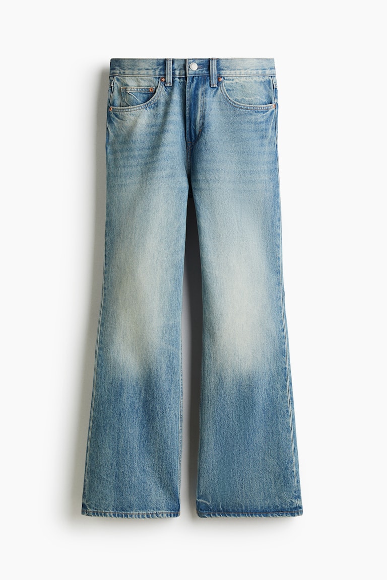ブーツカットレギュラーハイデニム - デニムブルー - Men | H&M JP