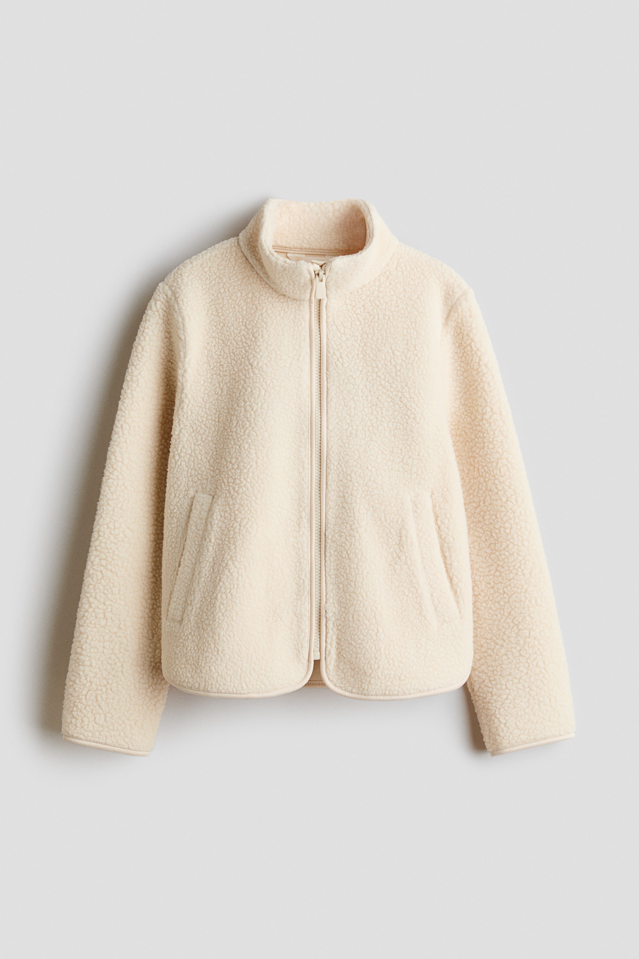 Vis større bilde: Teddy jacket - Lys beige - BARN | H&M NO 1