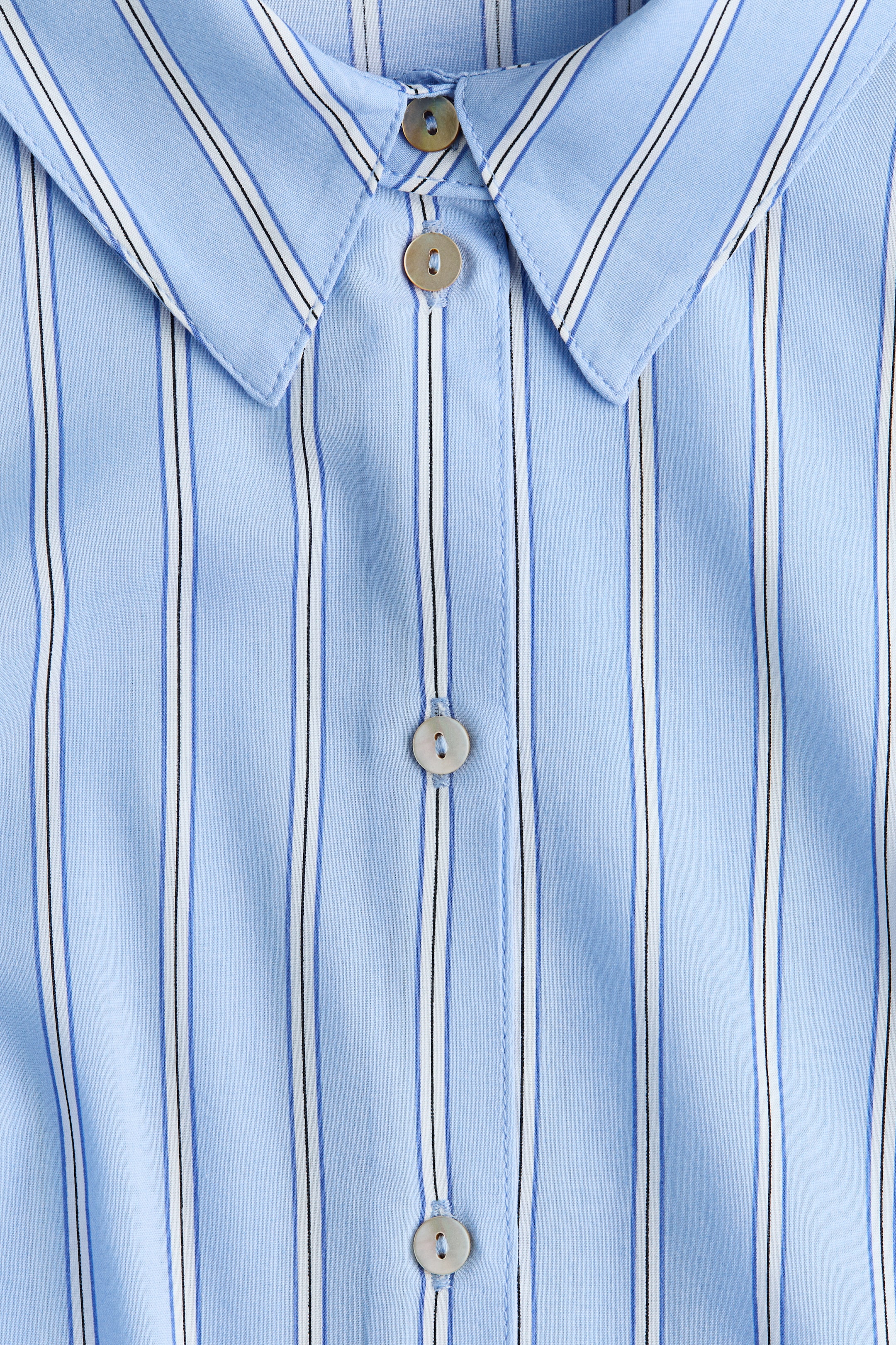 Tie-Belt Shirt Dress