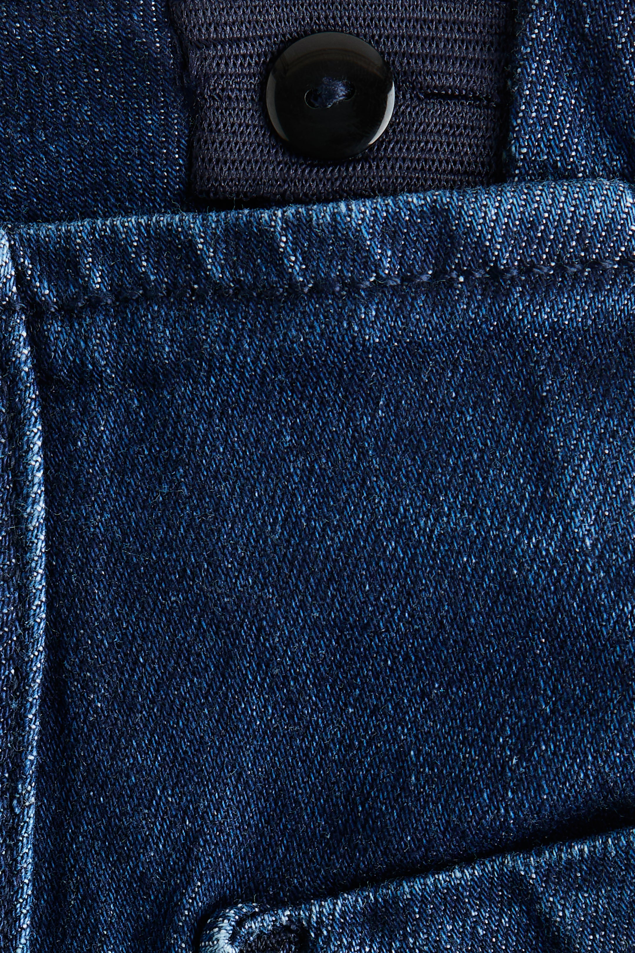 Slim-Fit Wide-Leg Jeans