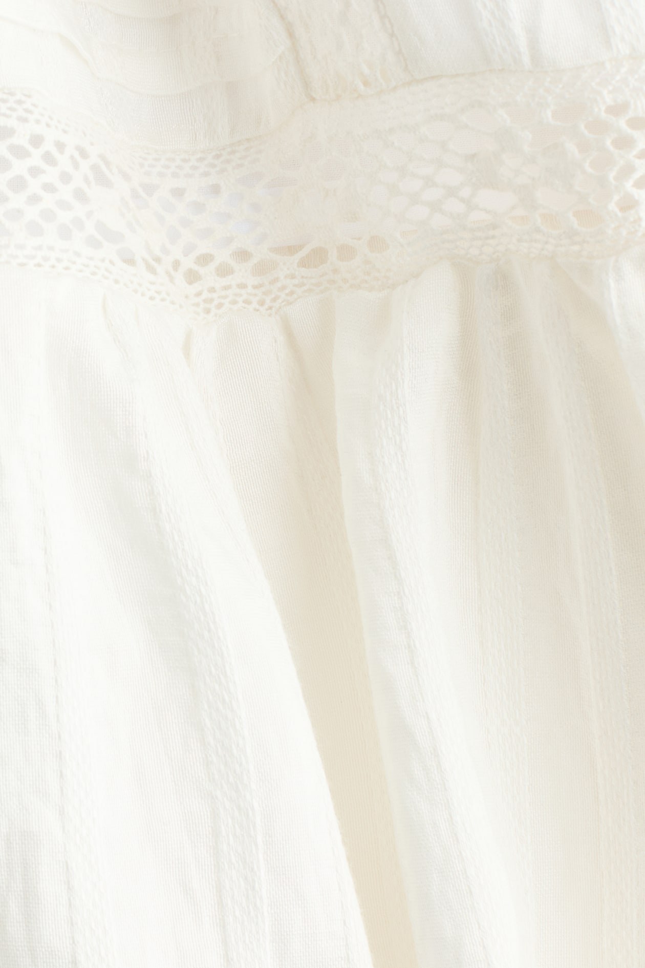 Lace-Inset Maxi Skirt - image 3