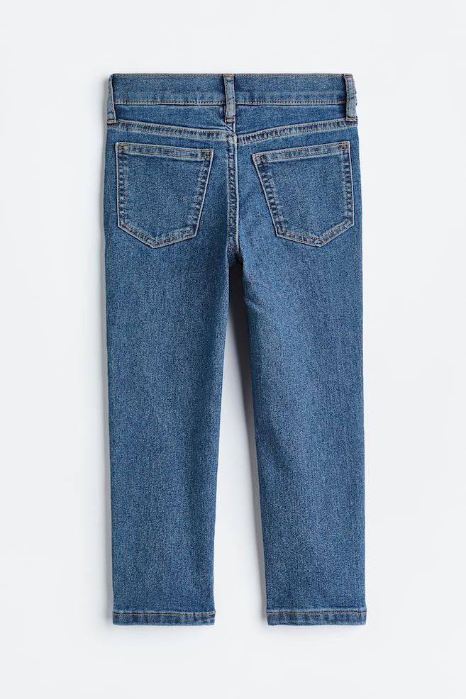 Superstretchiga jeans Slim Fit - Denimblå/Svart/Ljusgrå/Mörk denimblå - 5