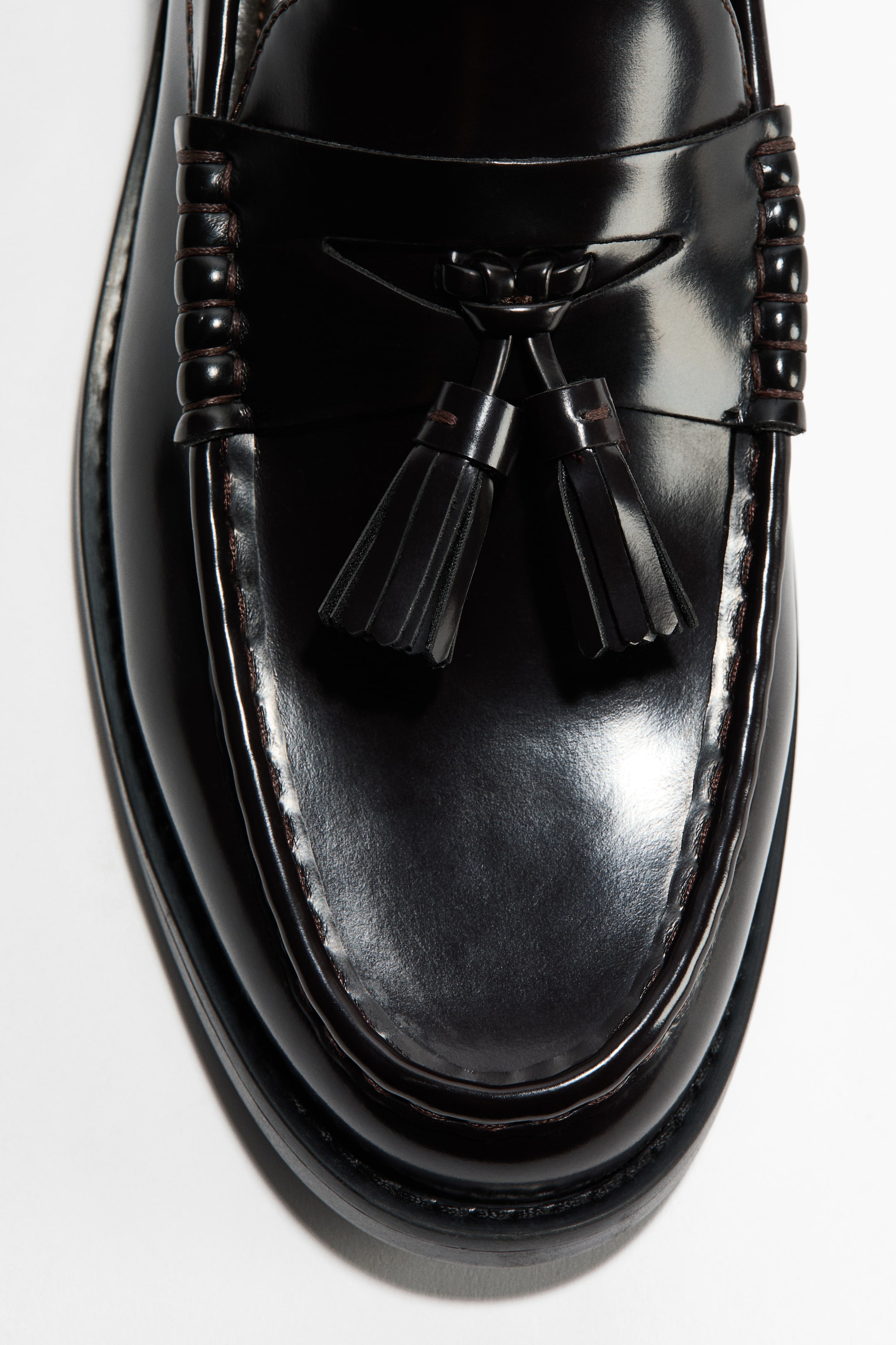 Tasseled Penny Loafers