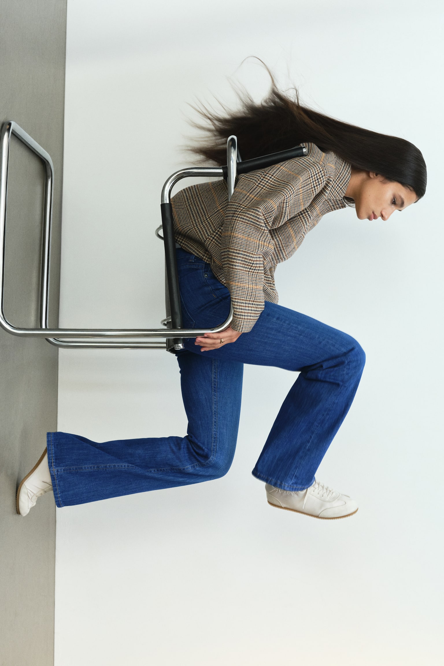 Flared Low Jeans - Azul denim/Denim blue/Azul denim oscuro - 5