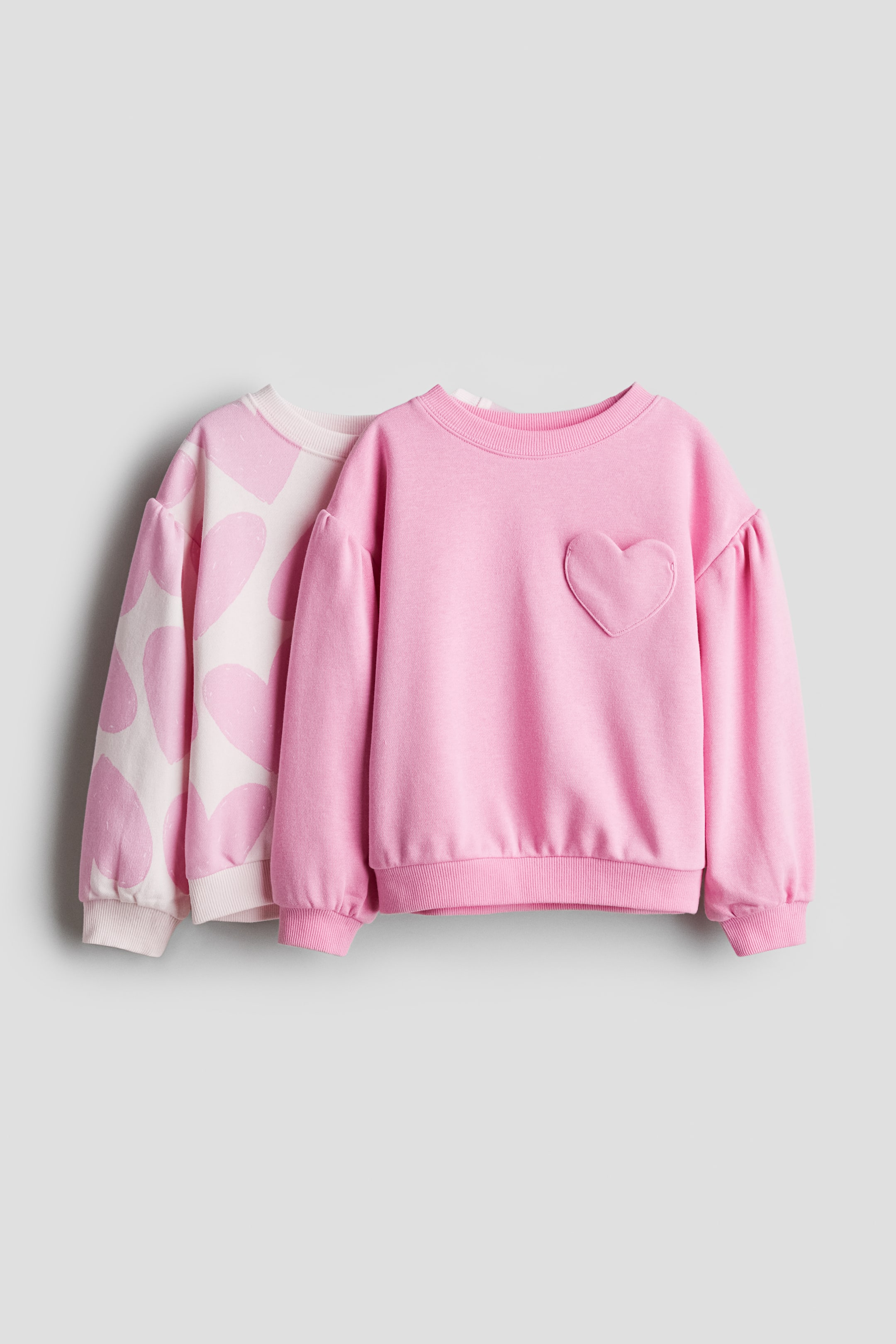 2-pack Puff-Sleeved Sweatshirts