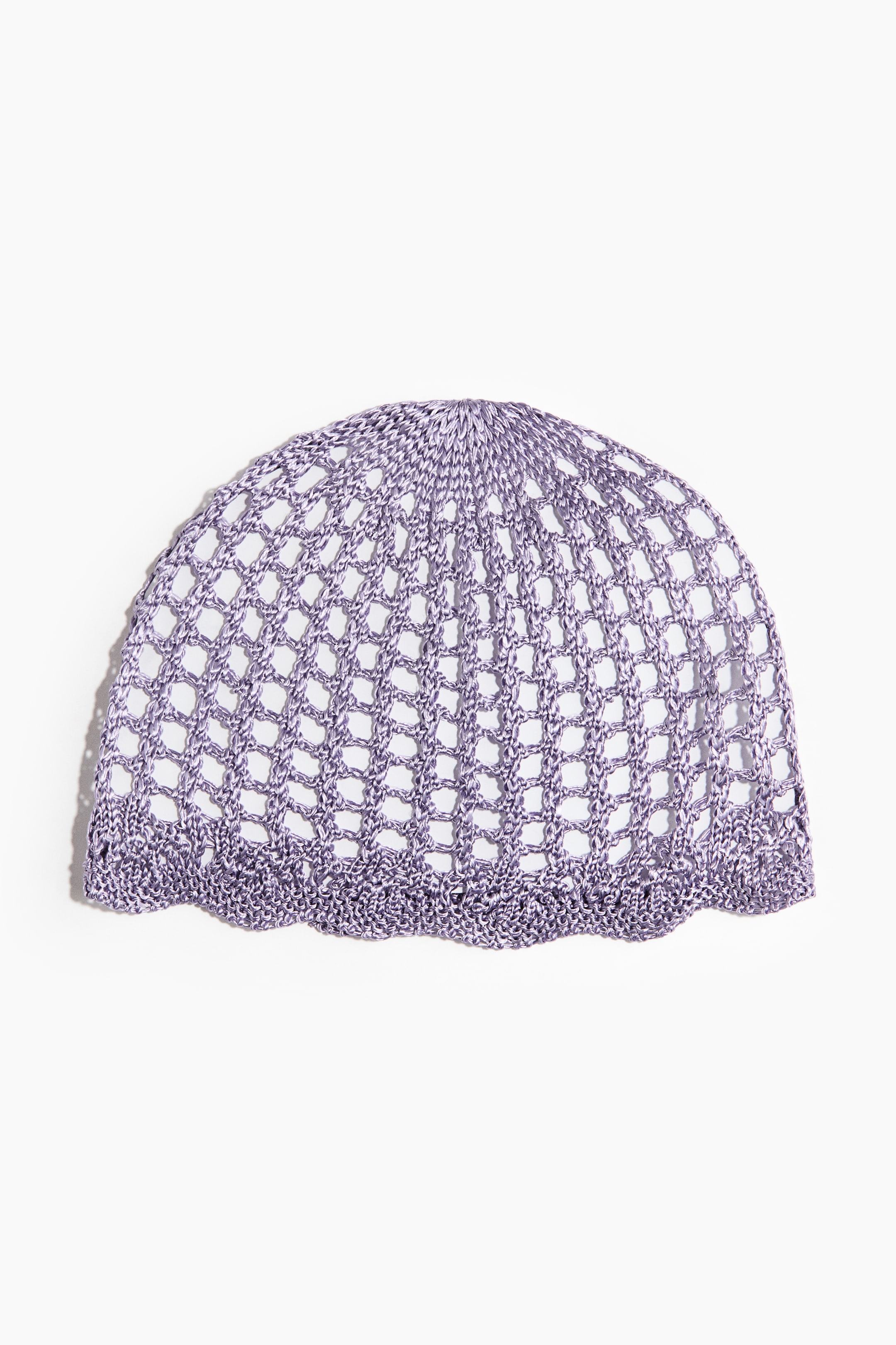 View larger image: Crochet-look hat - Light purple - Ladies | H&M GB 1