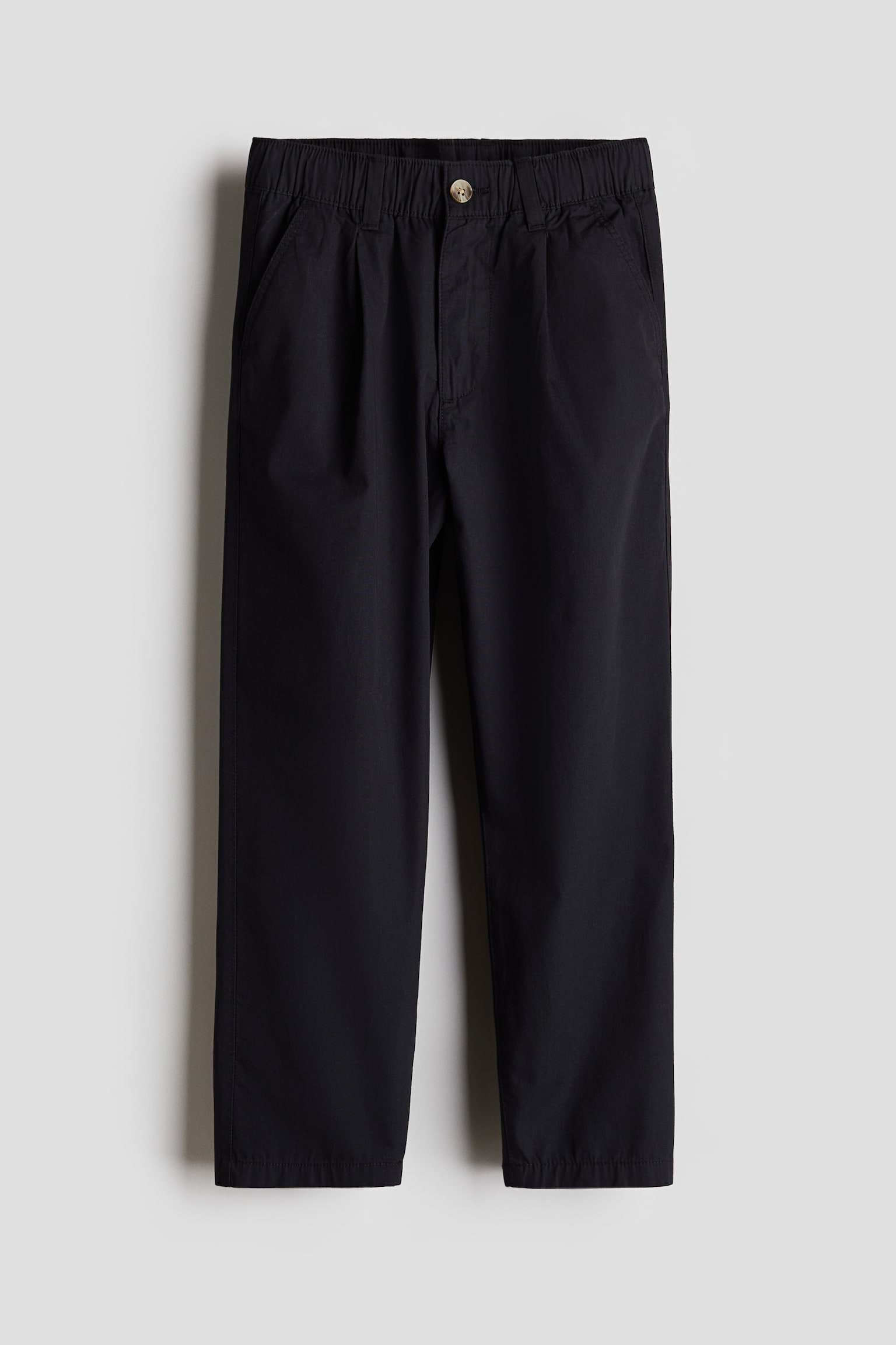 Relaxed Fit Chinos - Black/Beige - 1