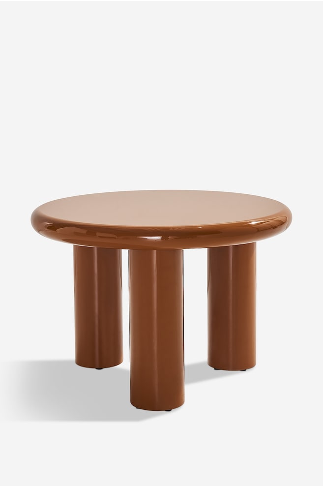 Table Ronde Ted - Cannelle/Bordeaux - 1