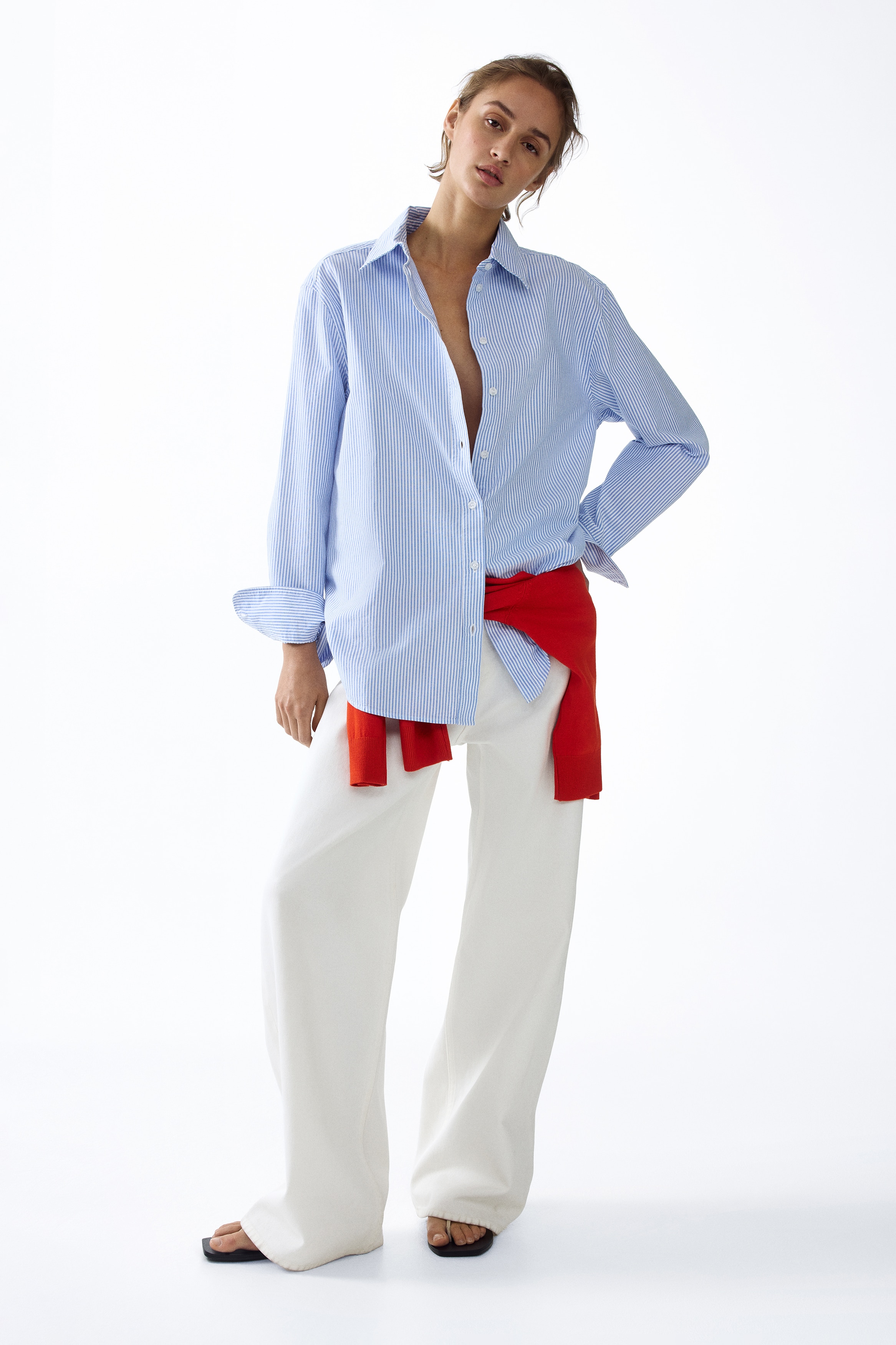 Oxford shirt - Blue/Striped/Light pink/Striped/White/Blue/Light pink/Blue/Striped/Light blue/Light pink