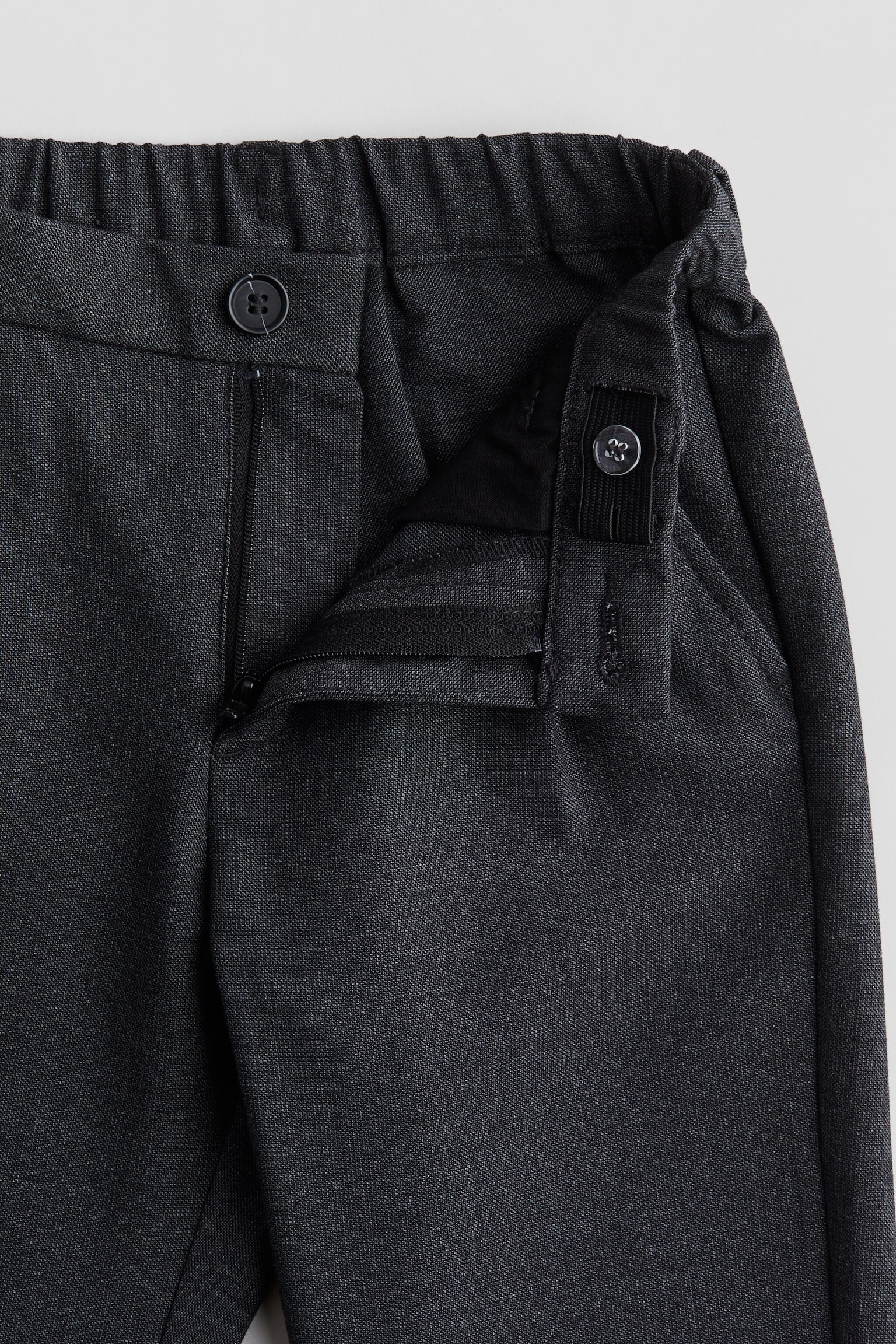 Twill trousers - Dark grey - 5