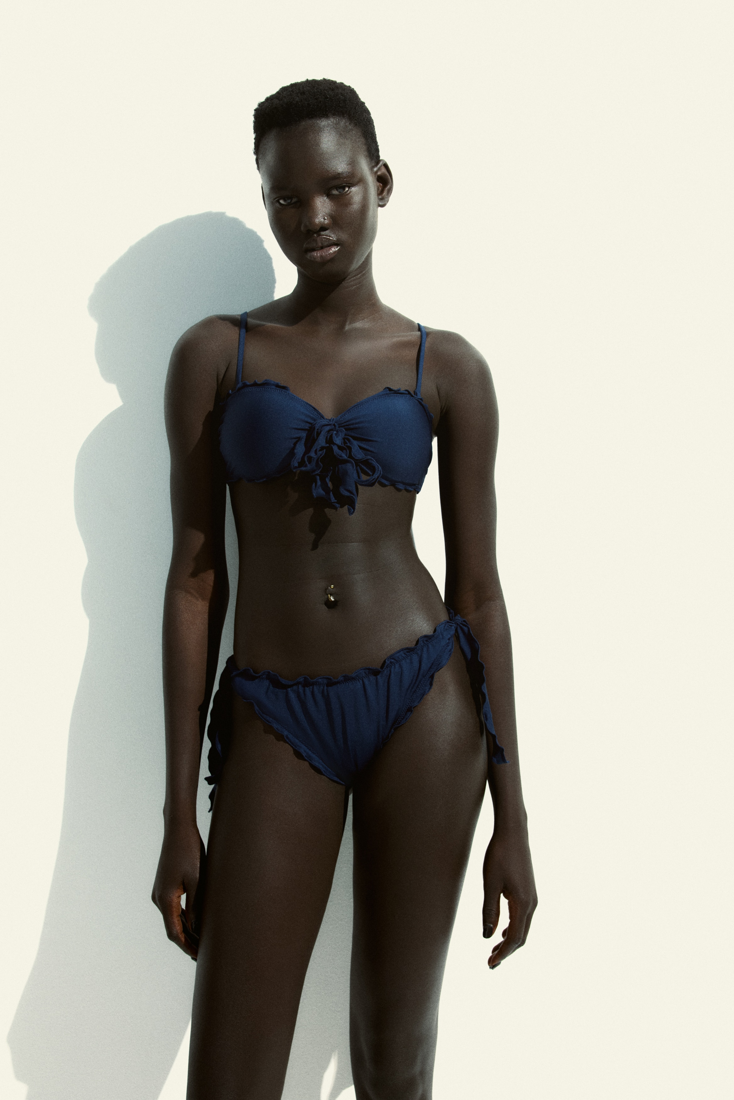 Tie tanga bikini bottoms