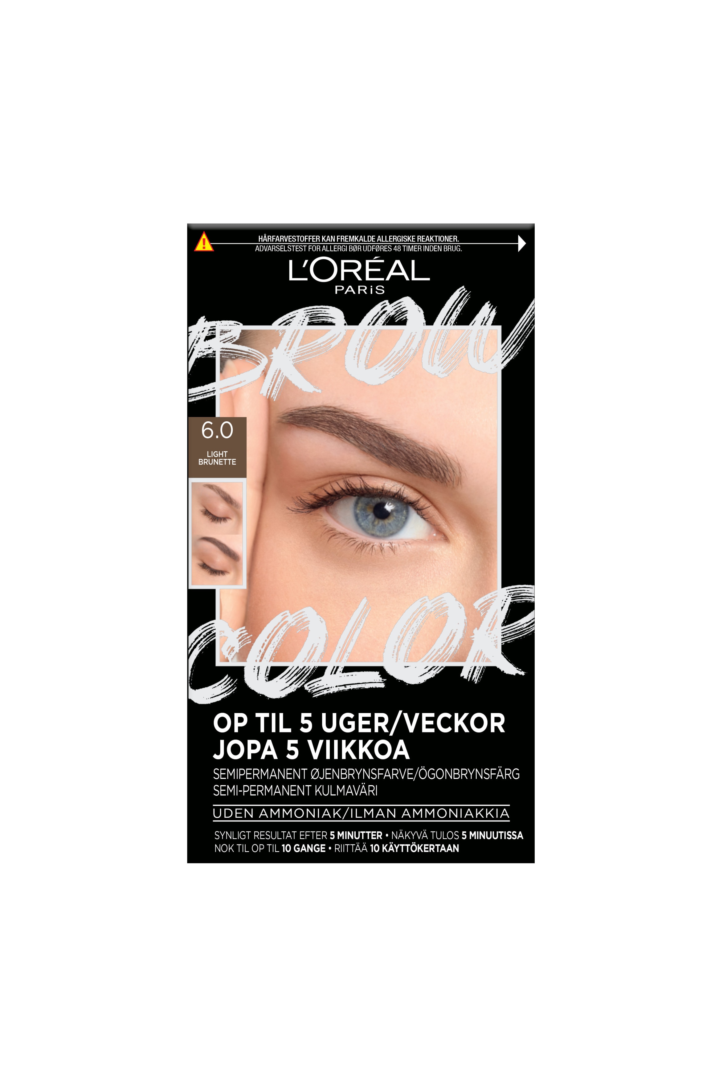 L'Oréal Paris - Brow Color Semi-permanent Eyebrow Color - Light Brunette