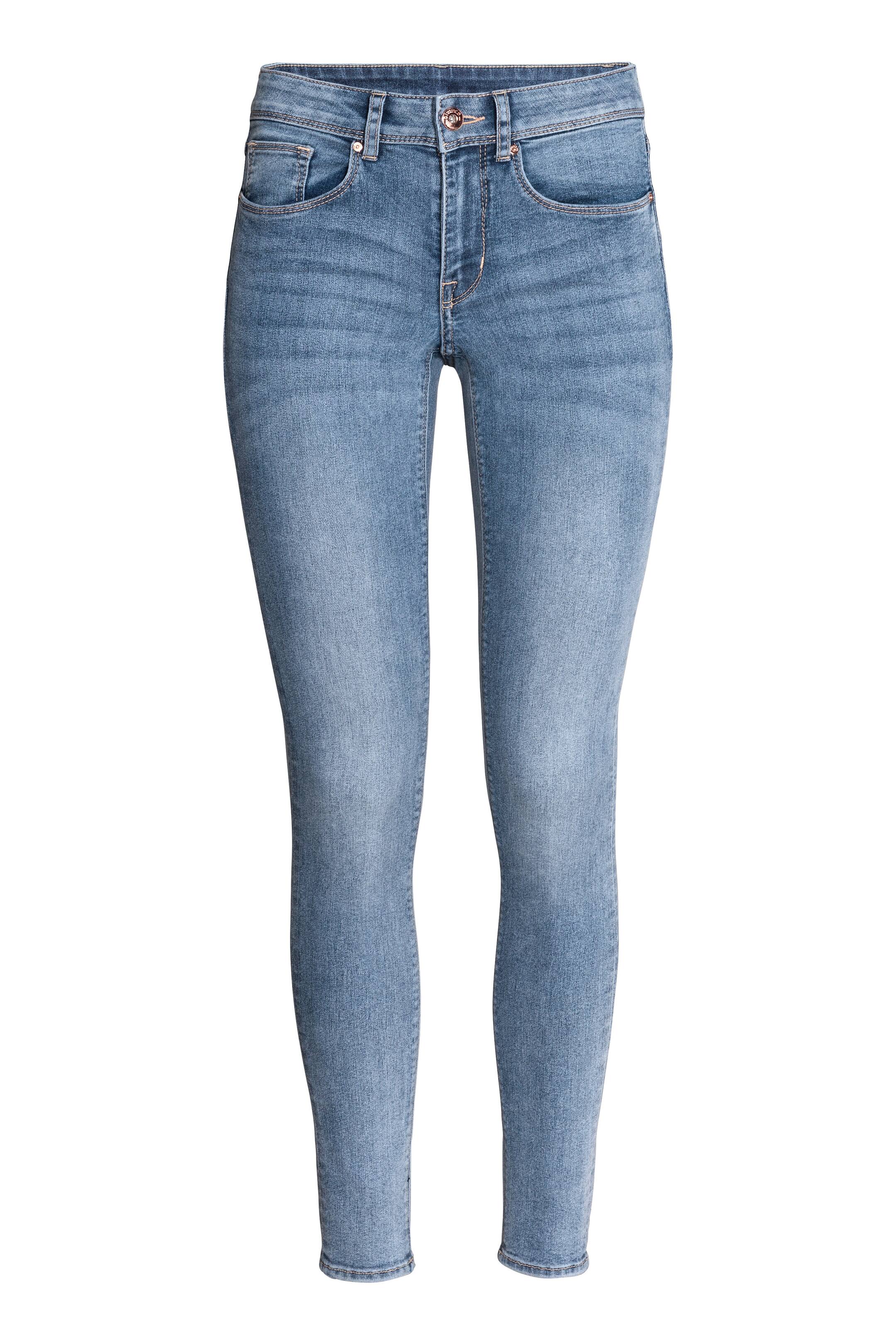 Voir une image plus grande: Jean Coupe régulière ajustée - Mid denim blue - Ladies | H&M CA 1