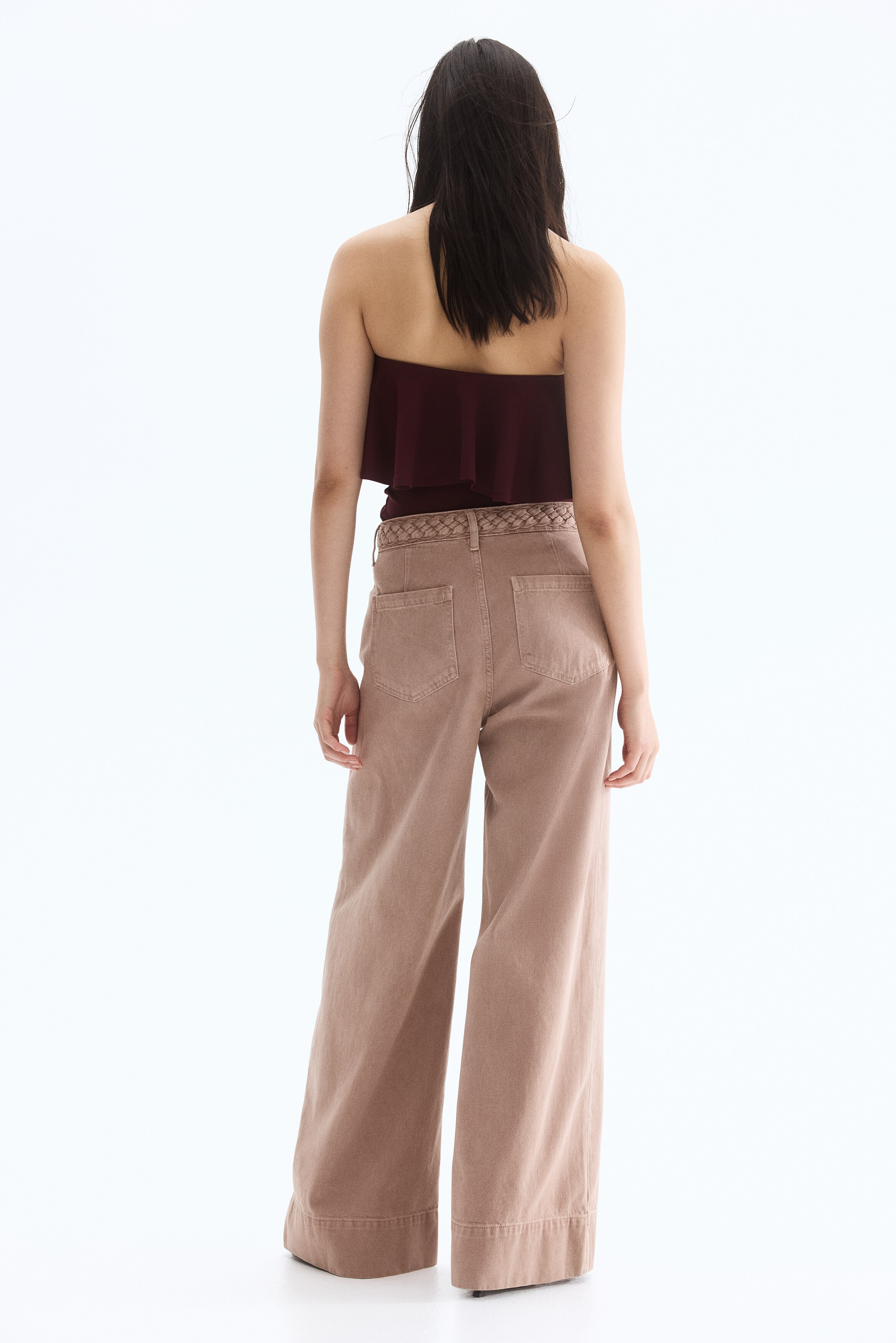 Wide High Jeans