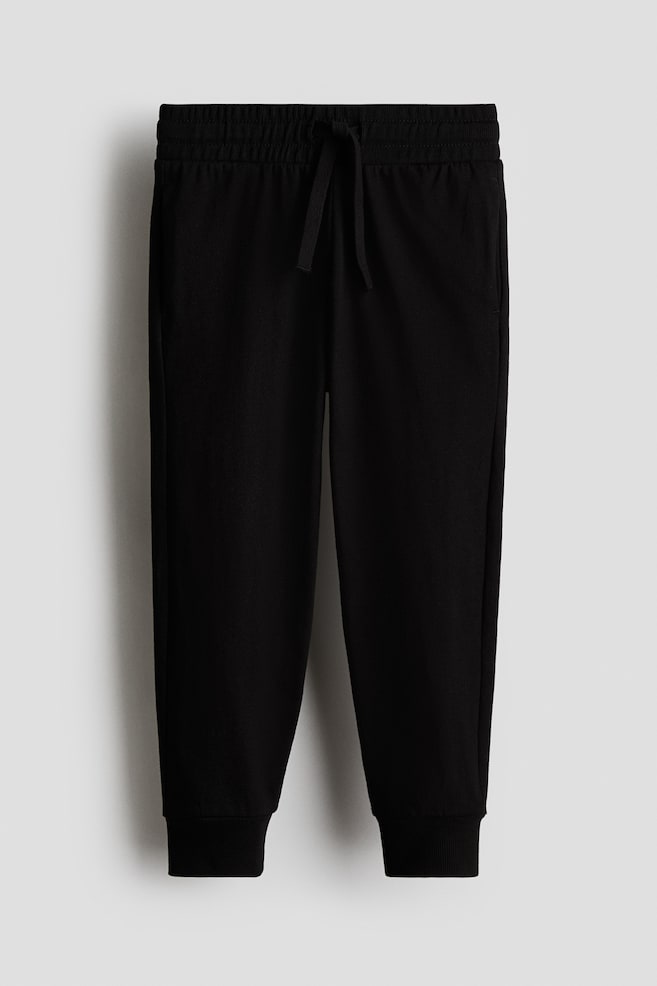Joggers de punto - Negro/Gris jaspeado claro/Verde/Café - 1