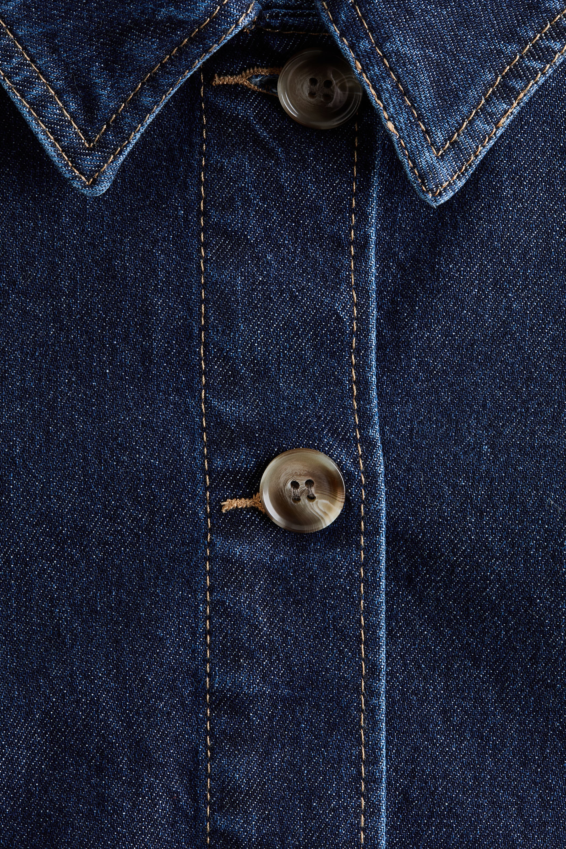 Veste en denim de coton