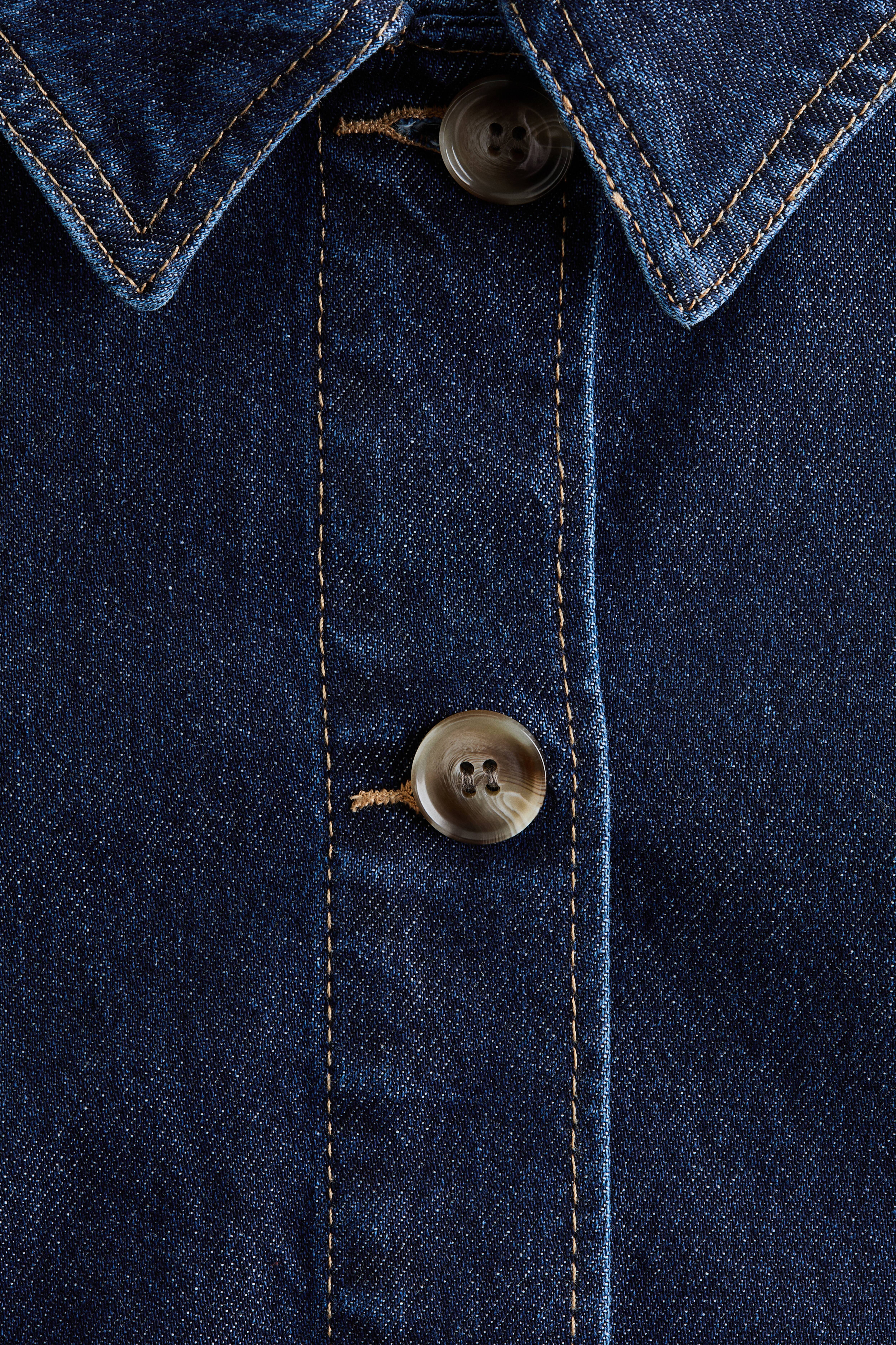 Veste en denim de coton
