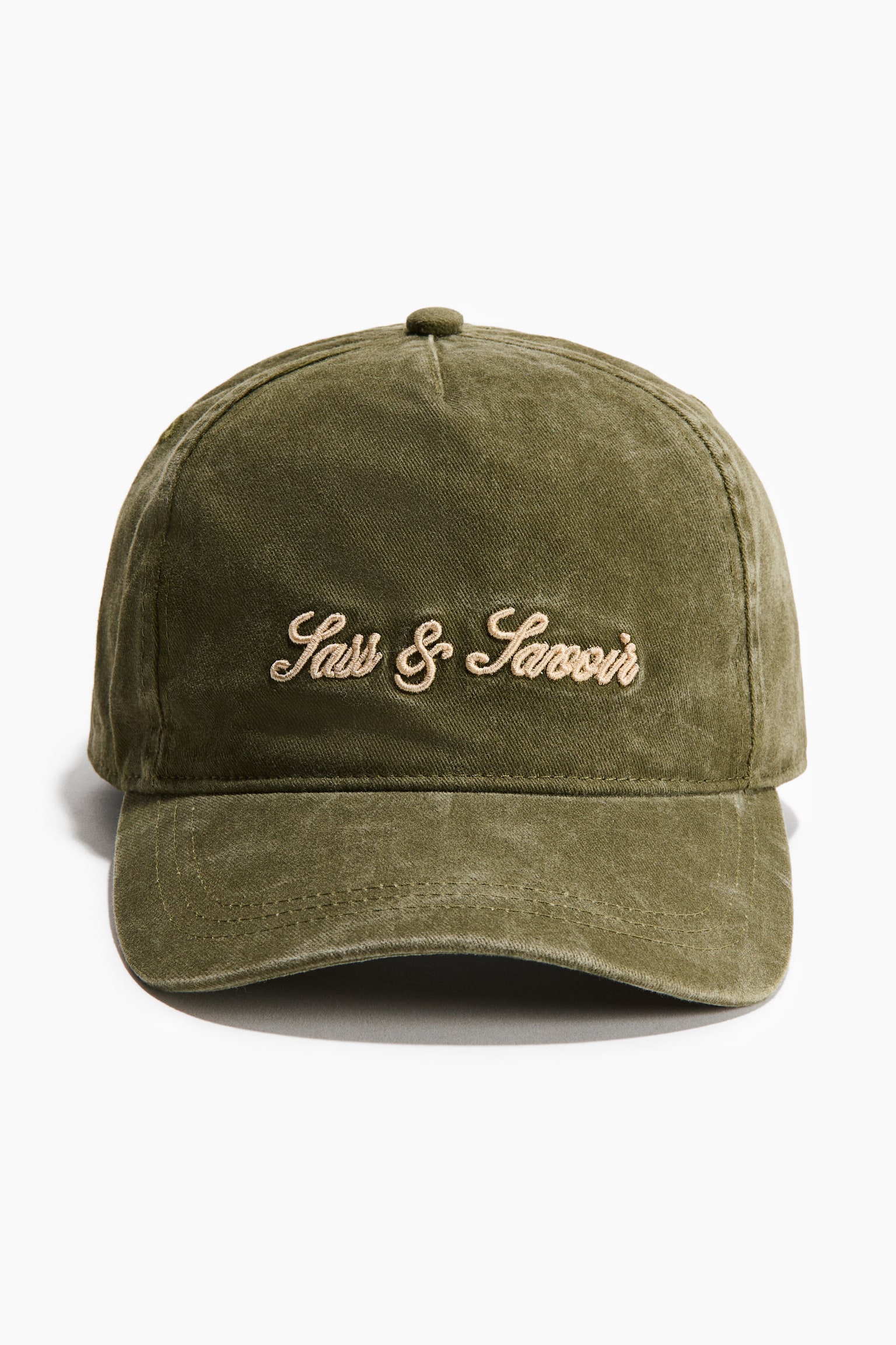 Cotton Twill Cap - Khaki green/Sass & Savoir/Light beige/crab/Turquoise - 1