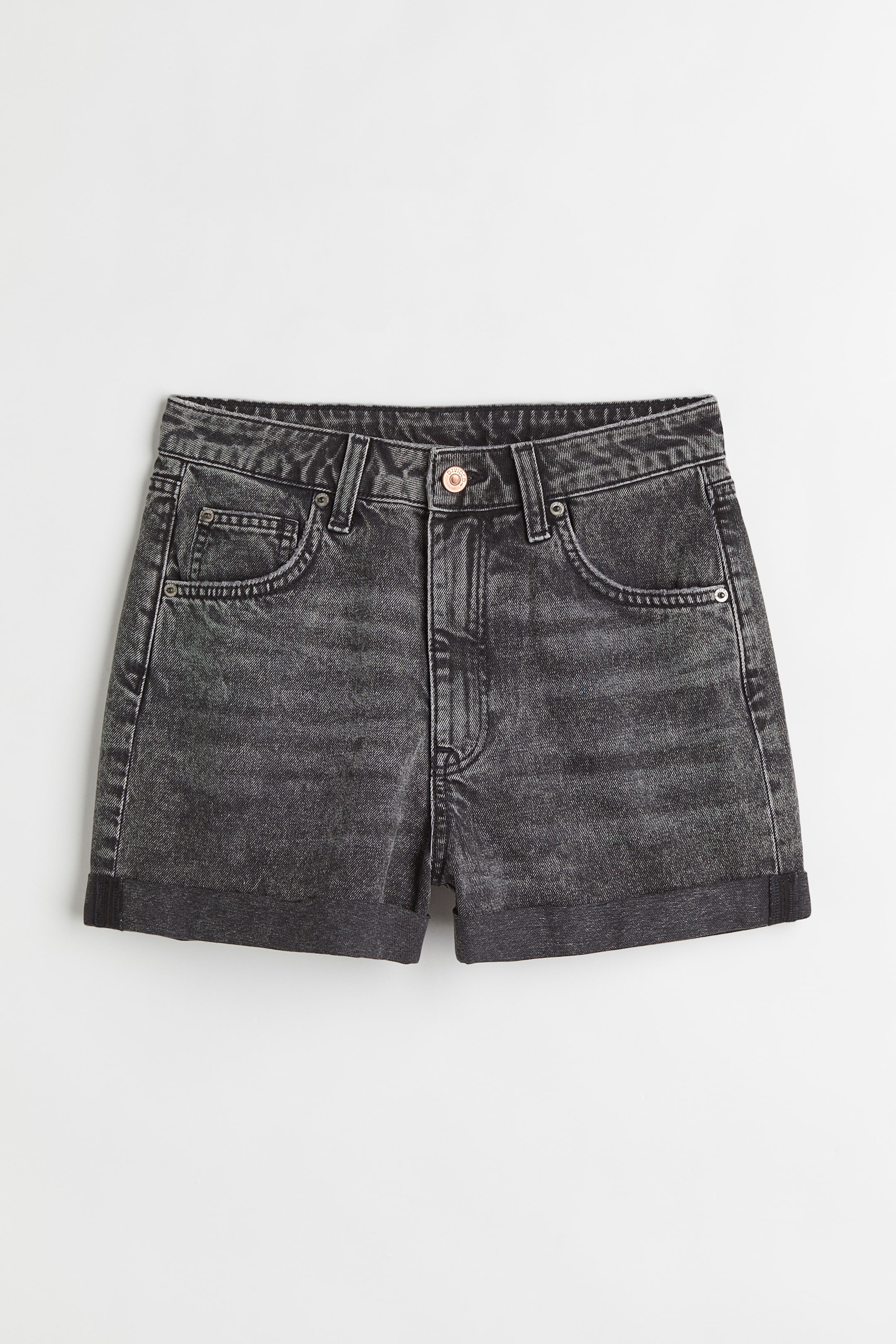 Mom Fit Denim Shorts