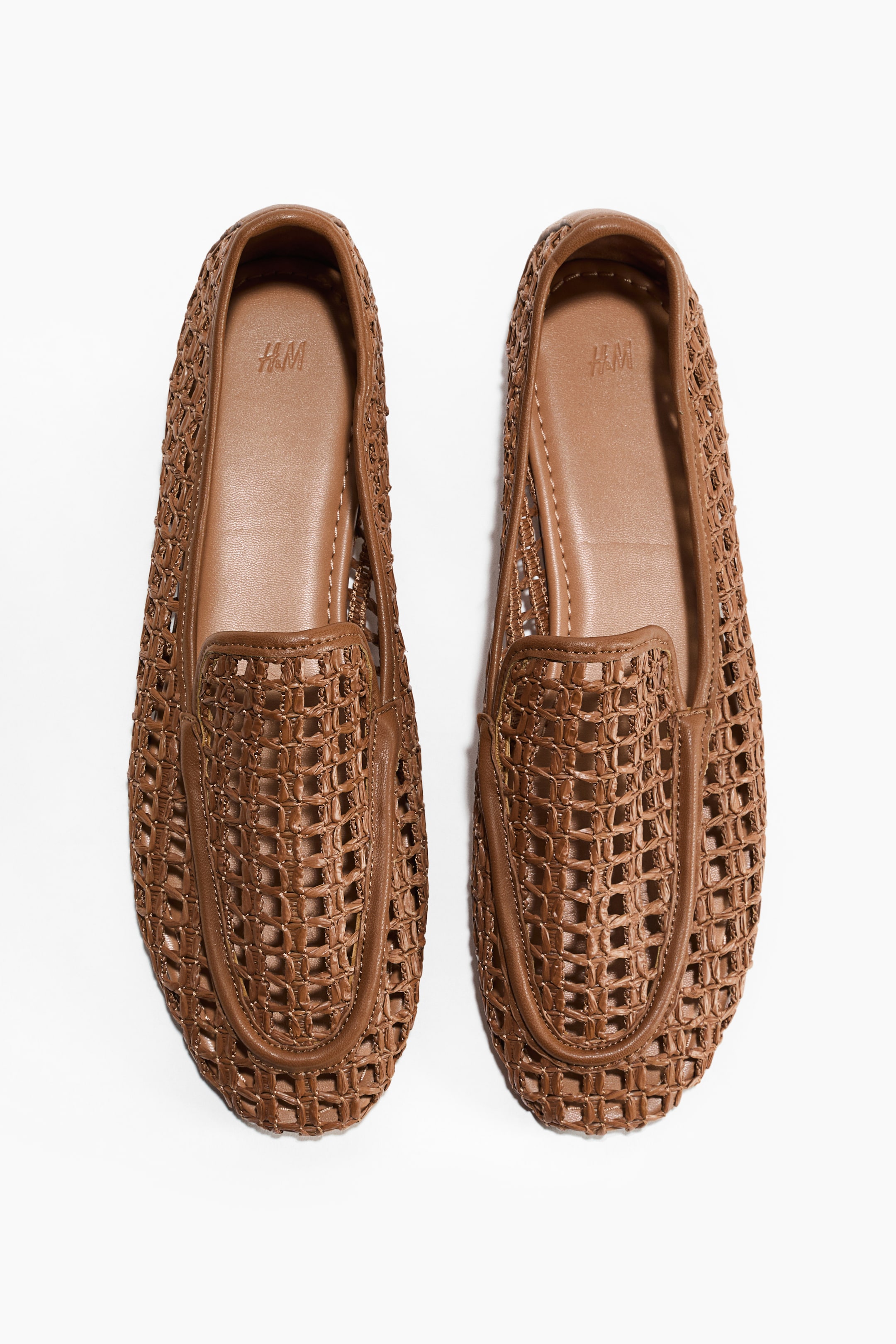 Женские лоферы H&M Straw Loafers — фото 3
