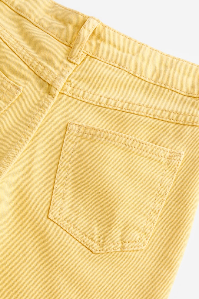 Loose Fit denim shorts - Yellow/Denim blue/Denim blue/Black - 4