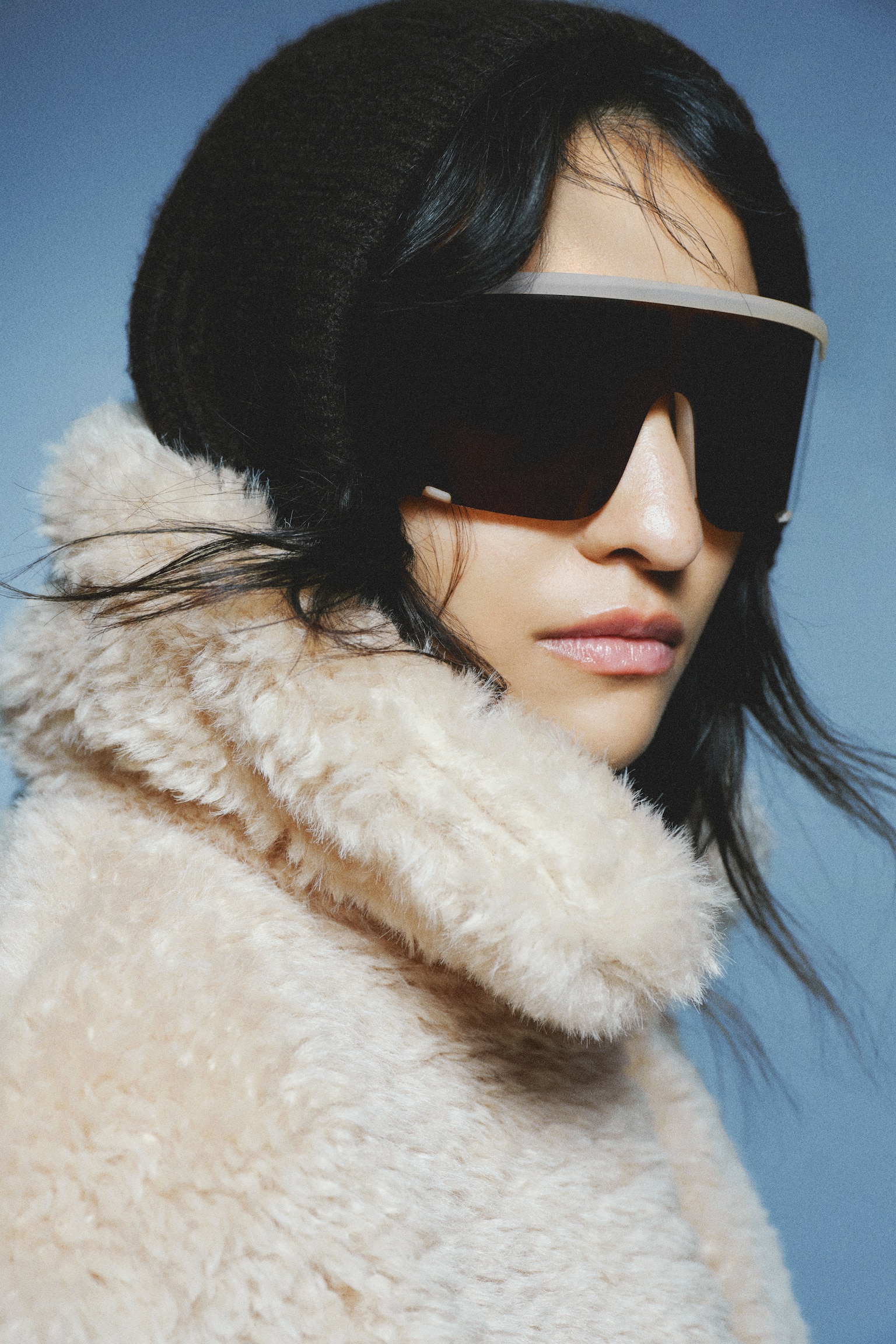 Teddy bunda - Béžová/Tmavohnedá - 5