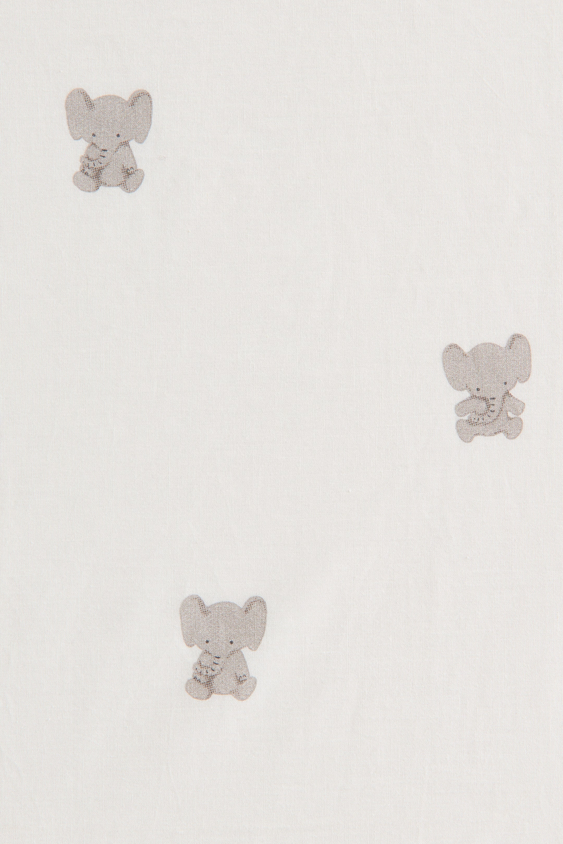 Patterned Percale Crib Fitted Sheet