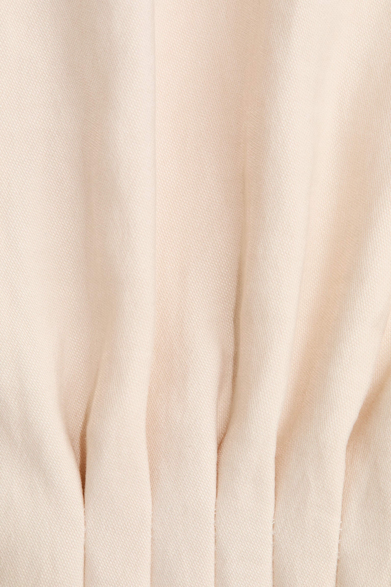 Blúzka so zúženým pásom - Light beige/Čierna - 2