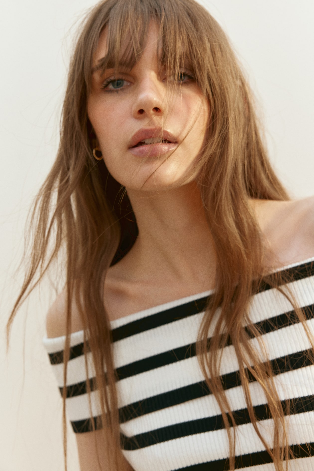 Rib-Knit Off-the-Shoulder Top - image 5