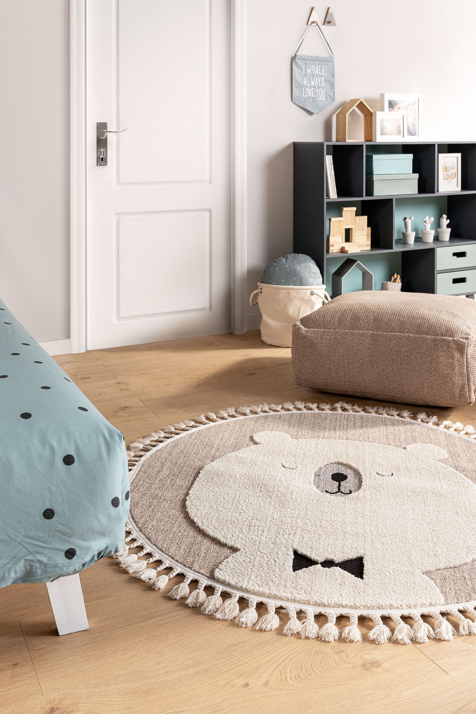 Kindervloerkleed Momo - Beige/Crème - 2