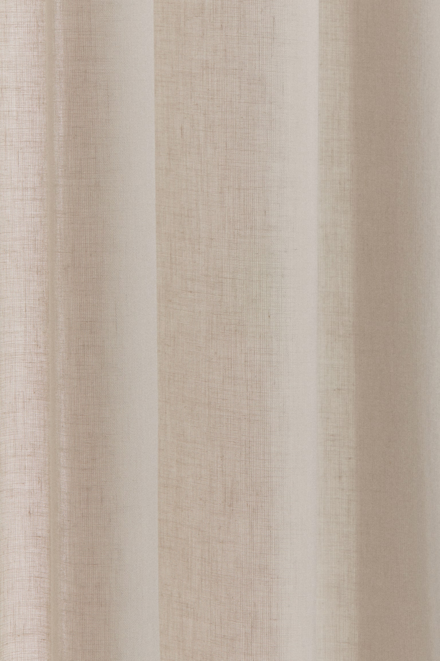 2-pack airy multiway curtains - Light beige/Yellow/Light brick red/Mole - 9