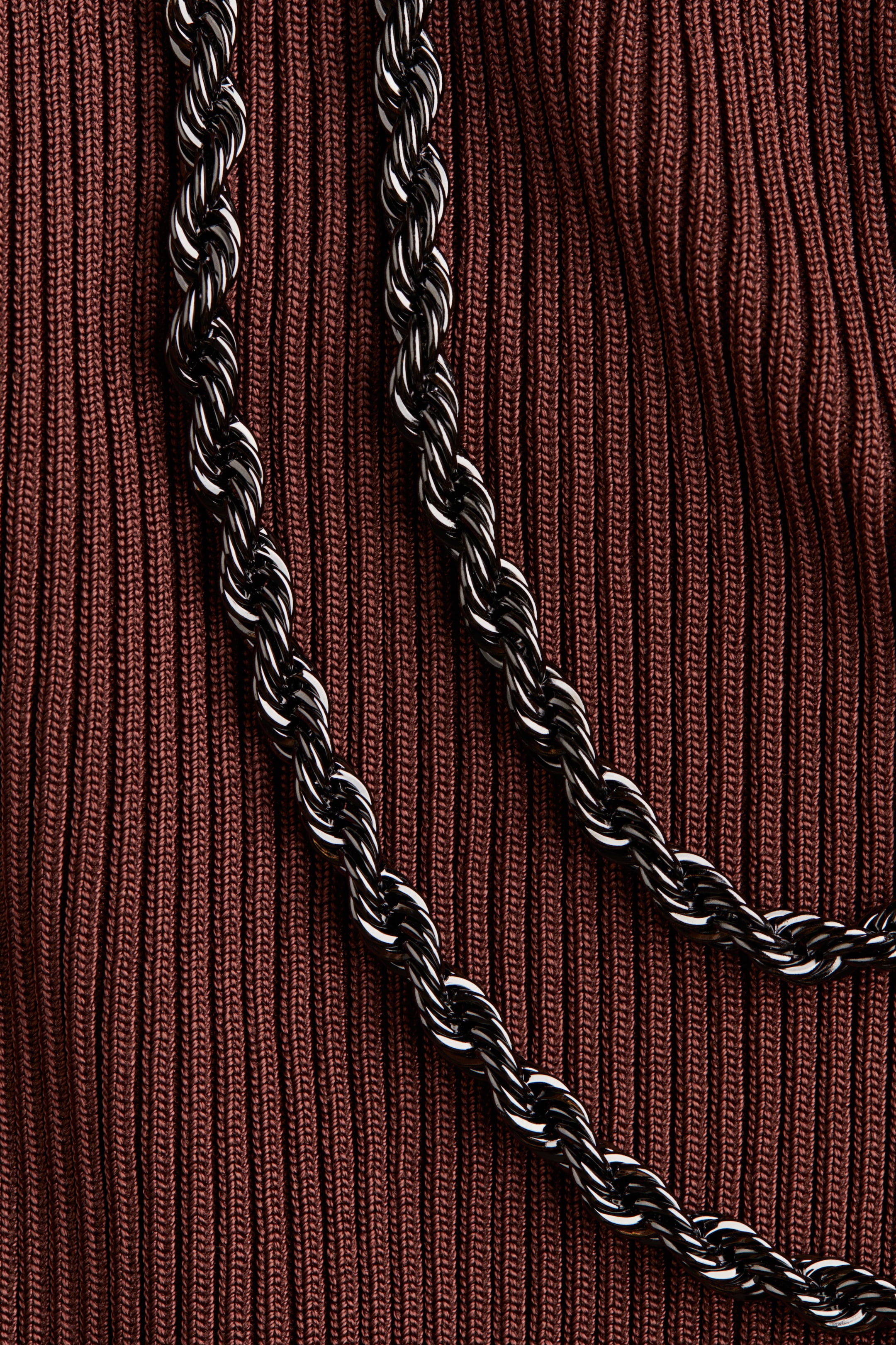 View larger image: Chain-Strap Top - Brown - Ladies | H&M CA 7