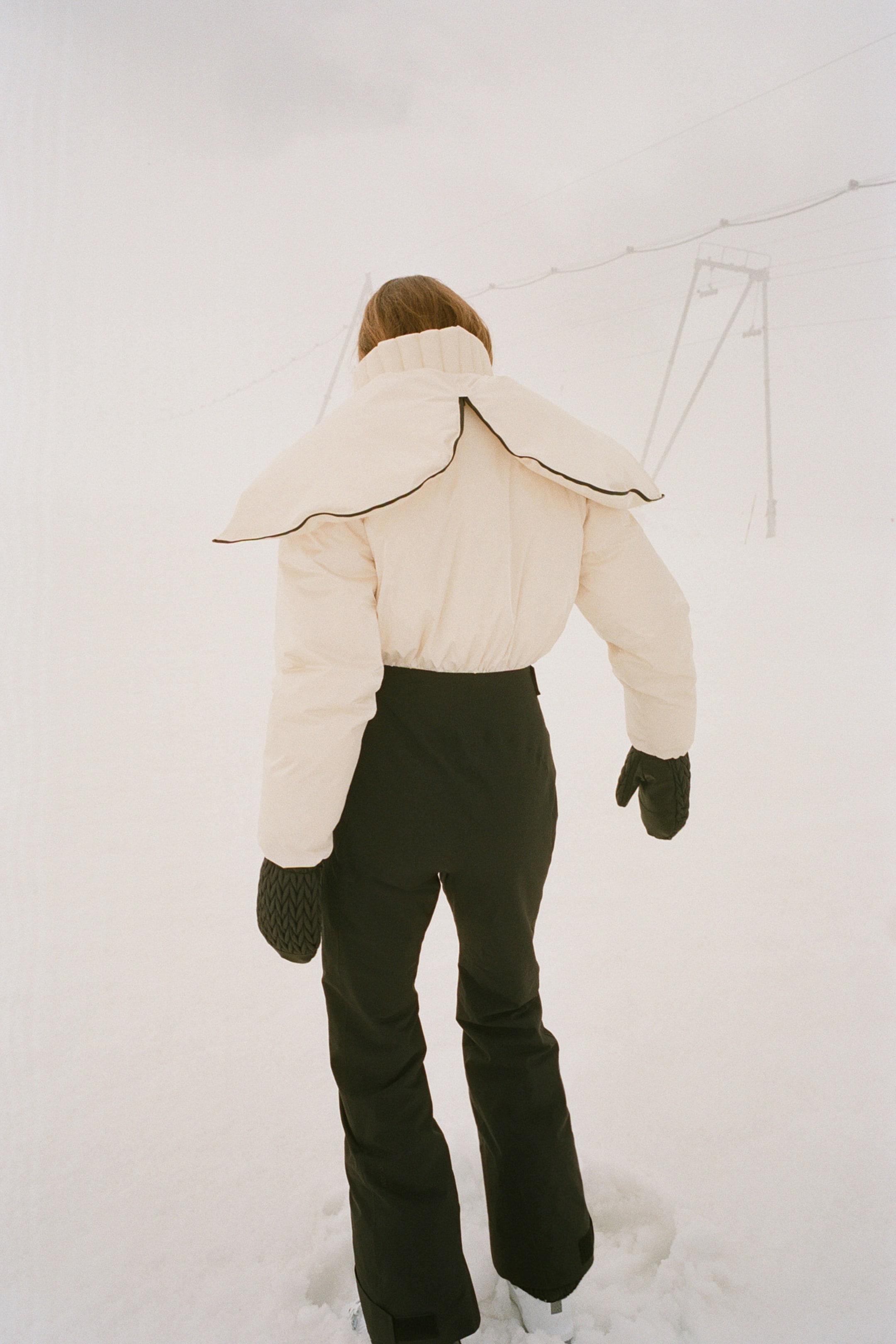 View larger image: Ski suit with ThermoMove™ - Cream - Ladies | H&M GB 4