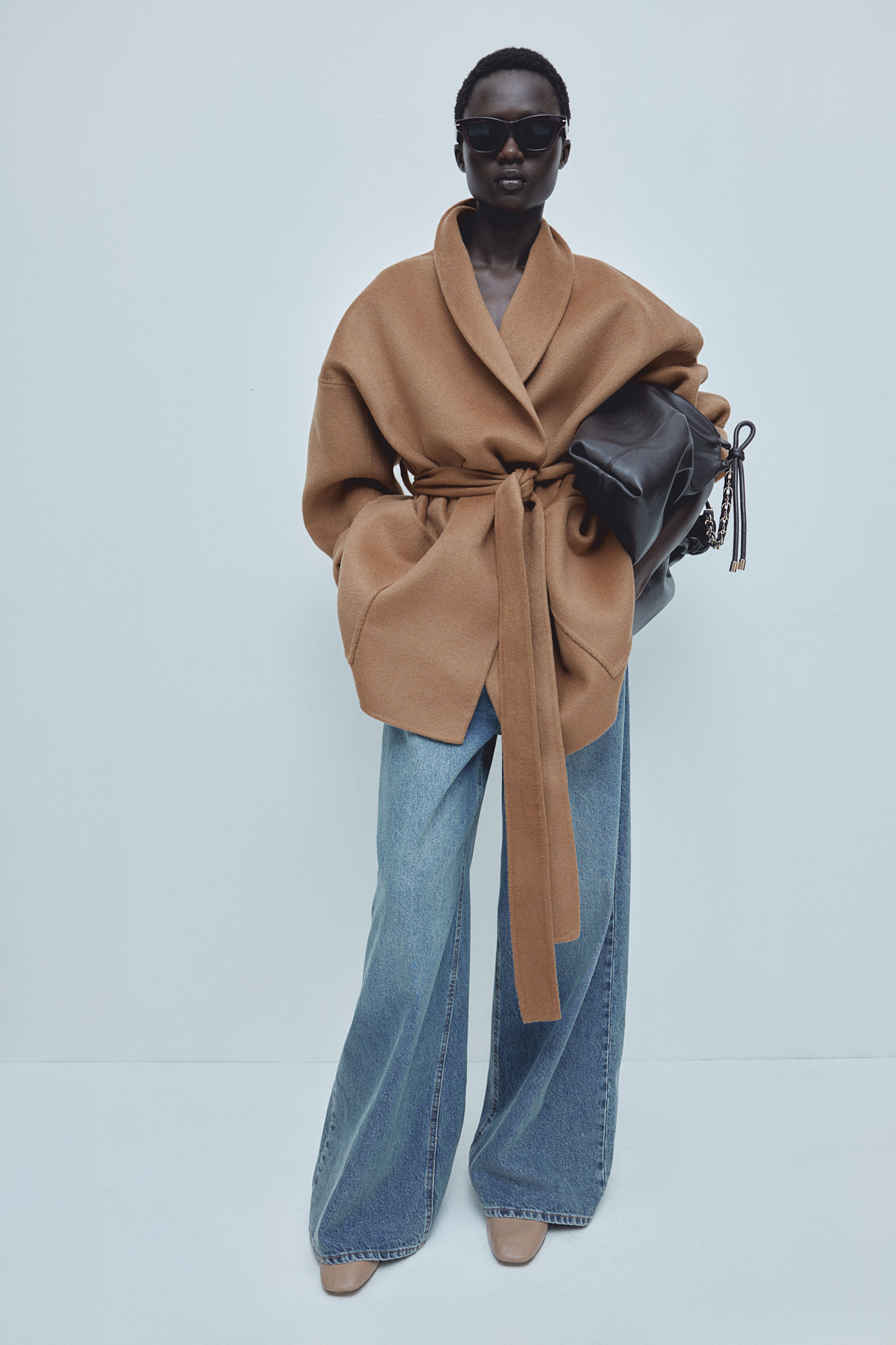 H&m camel wool coat hotsell