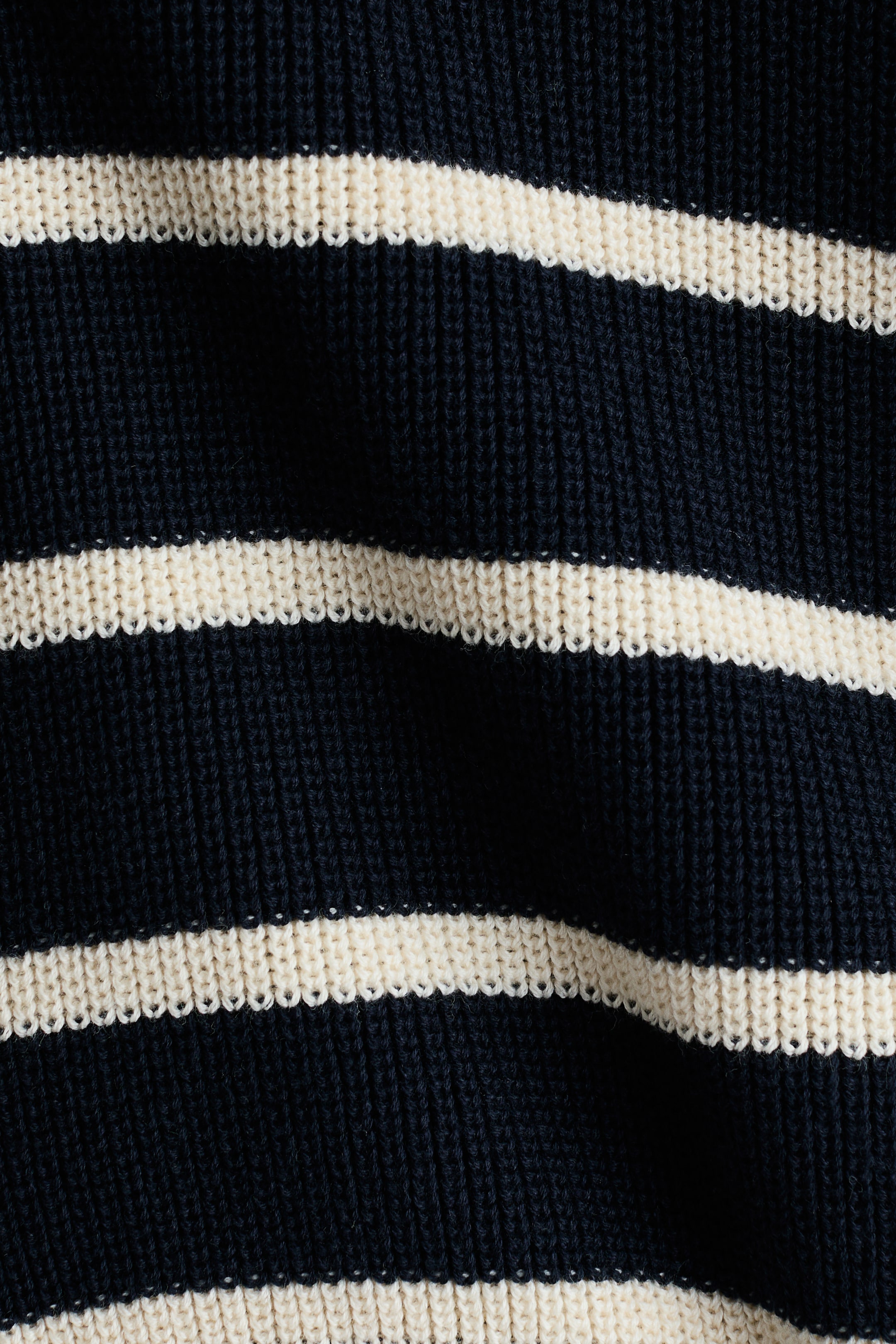 Half-Zip Cotton Sweater