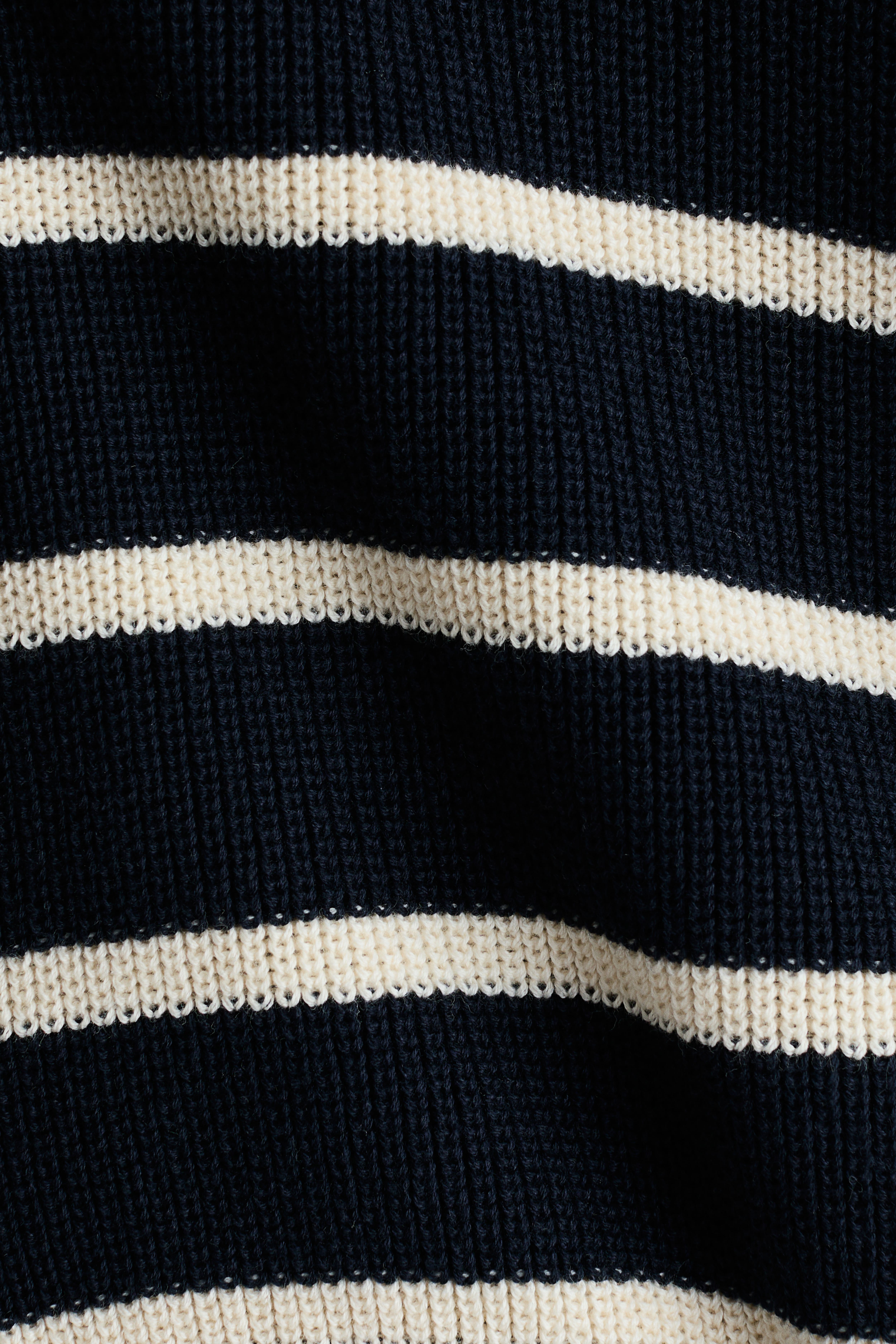 Half-Zip Cotton Sweater
