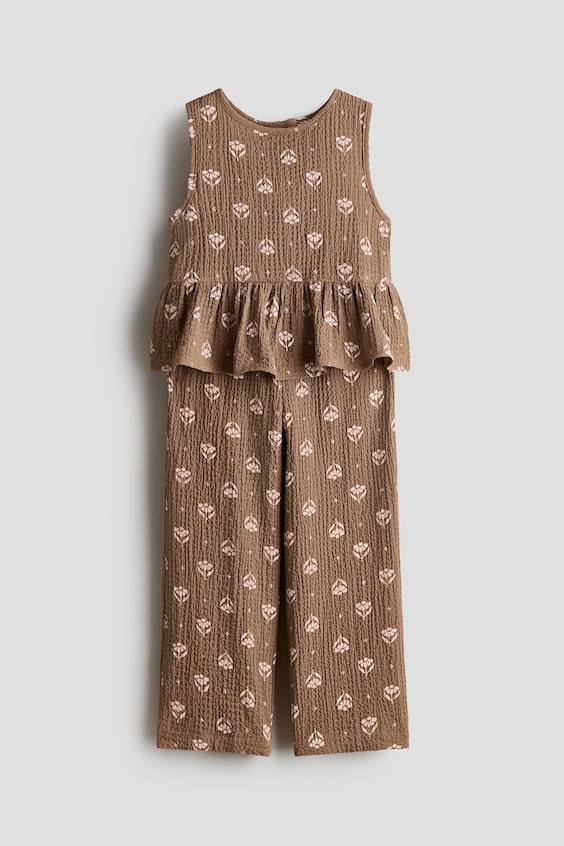 Детские топы H&M 2-piece crinkled jersey set