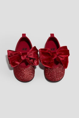 Bow-Detail Ballet Flats