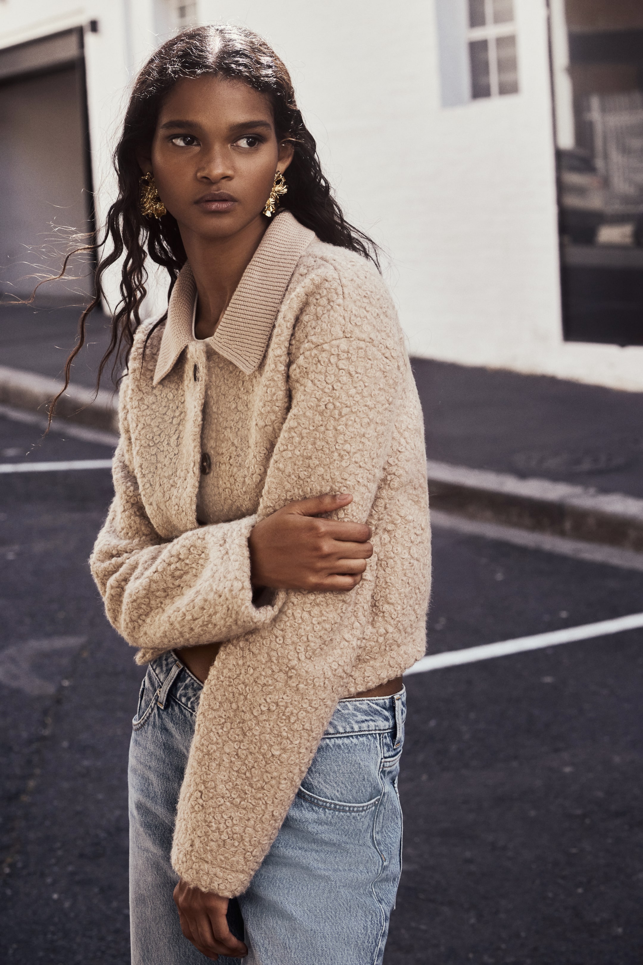 Teddy Fleece Cardigan