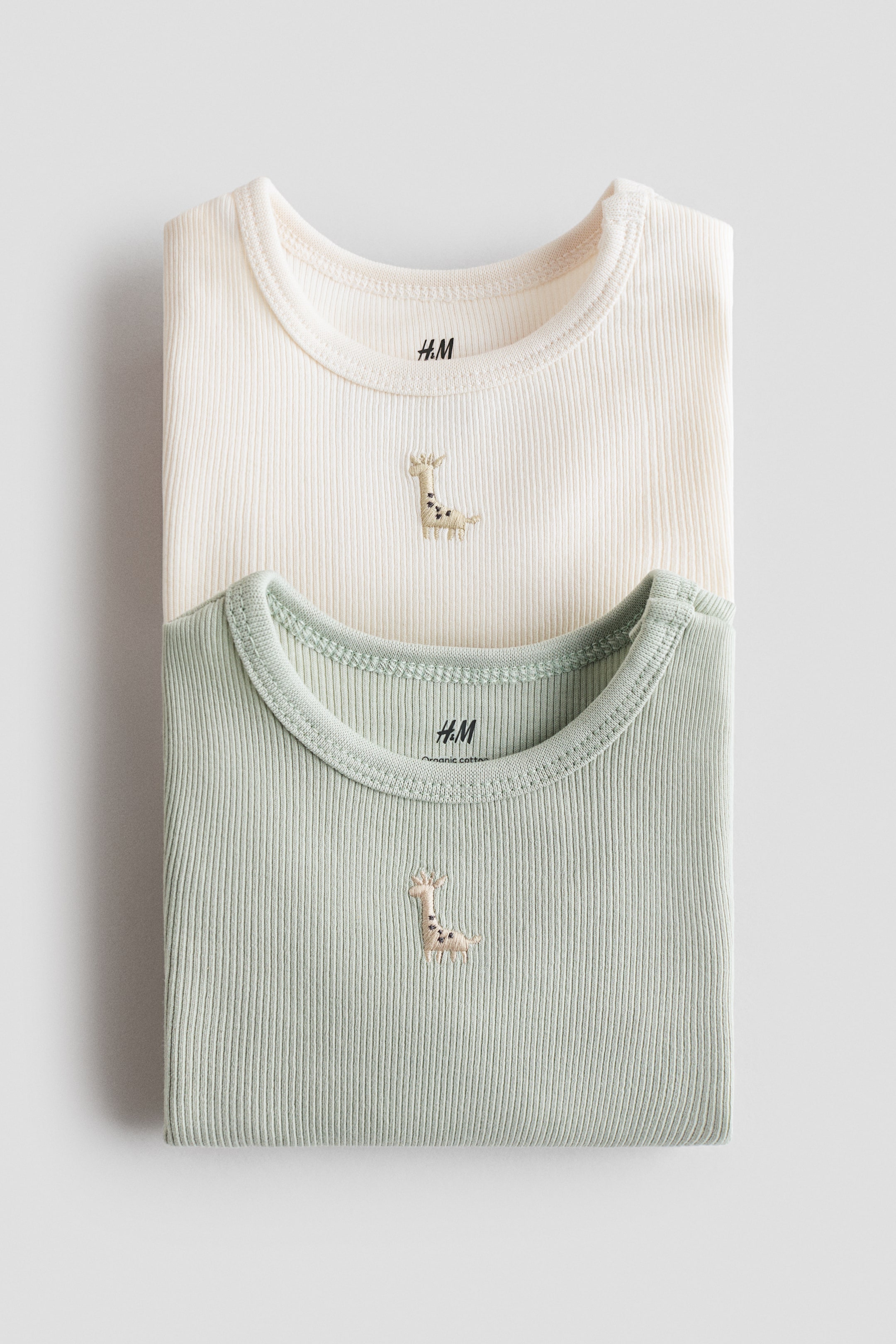 Lot de 2 maillots en coton