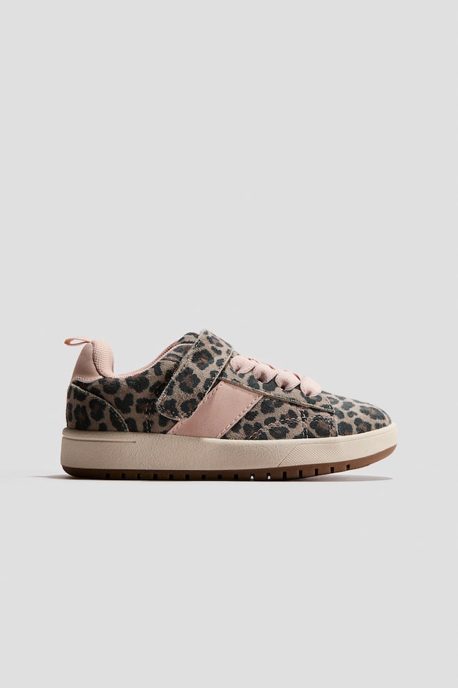 Sneakers - Rose clair/imprimé léopard/Rose/bleu clair/Crème/rose clair - 1
