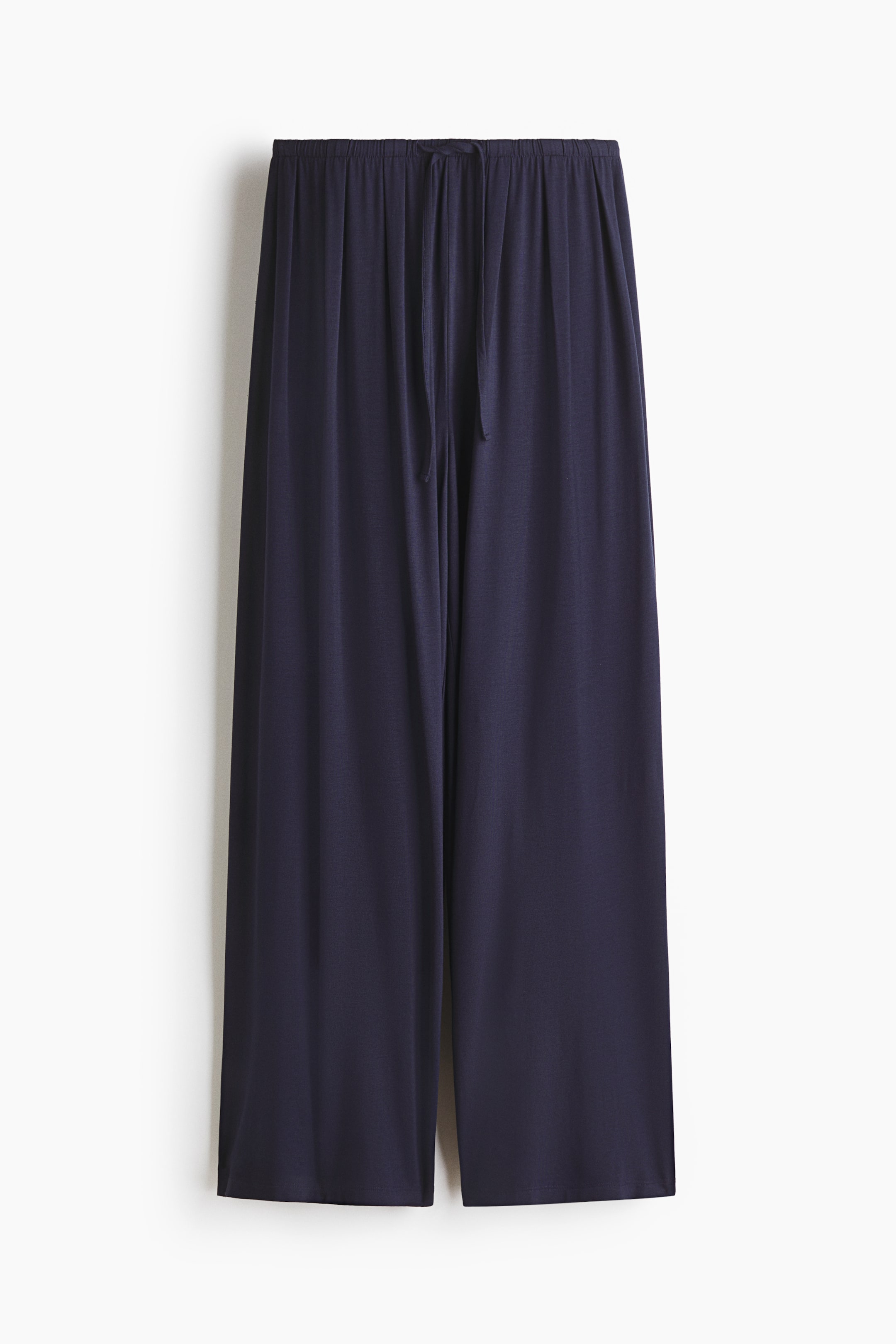 View larger image: Jersey drawstring trousers - Navy blue - Ladies | H&M 1