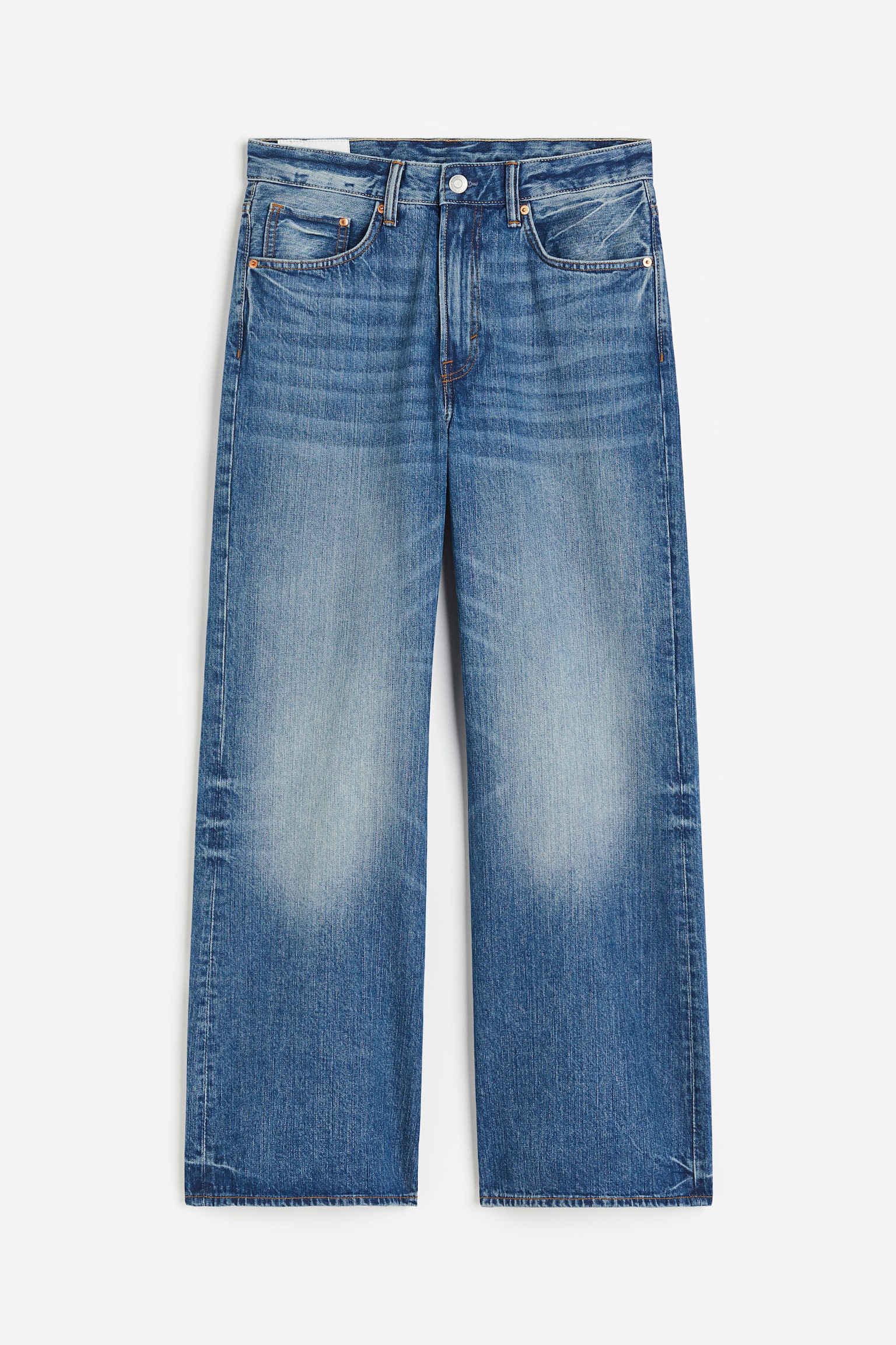 Bootcut Loose Jeans - Denim blue - 2